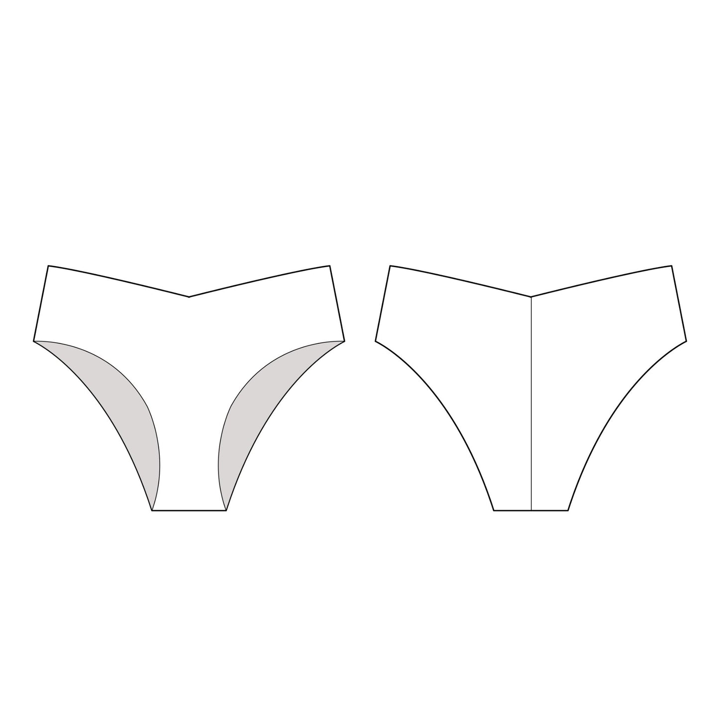 Lavender Second-Skin Bikini Panty