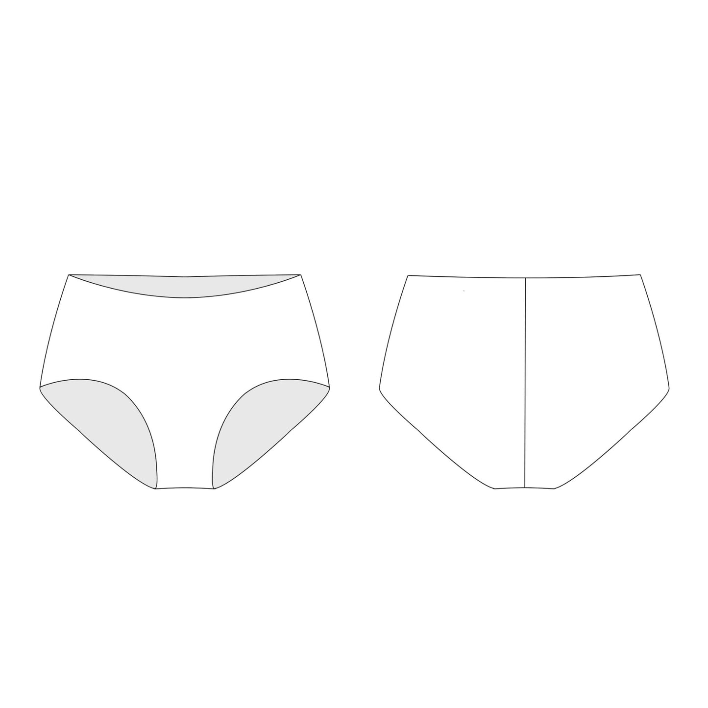 Azure Second-Skin Hipster Panty