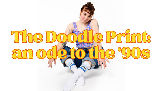 The ‘90s Called: Why the Doodle Print is Bringing Retro Back