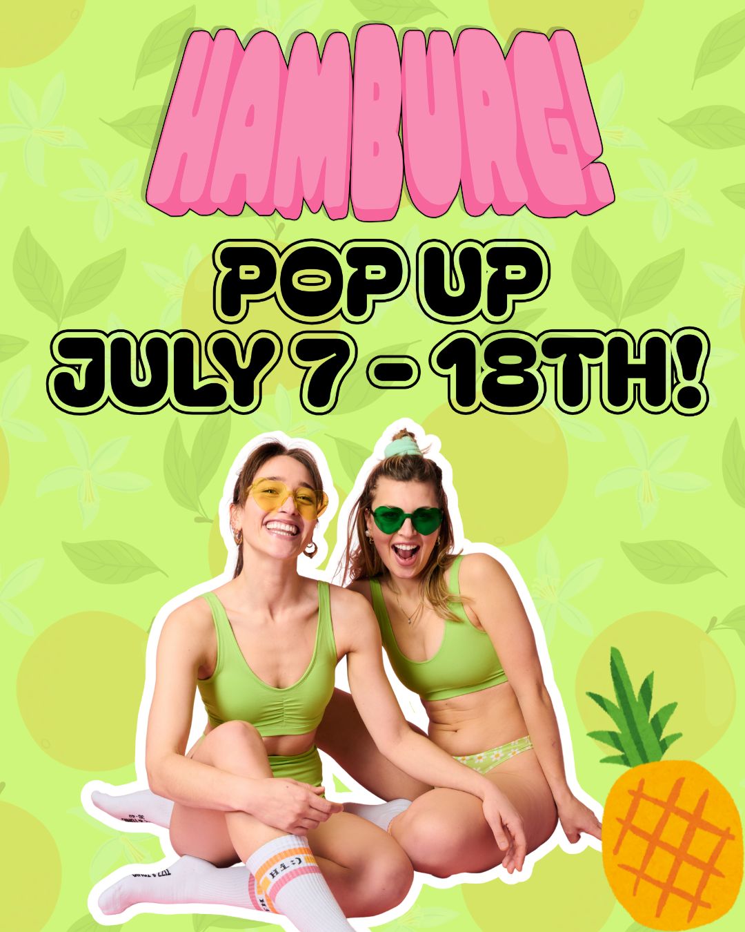 TIZZ & TONIC HAMBURG POP-UP / JULY 7- 18TH