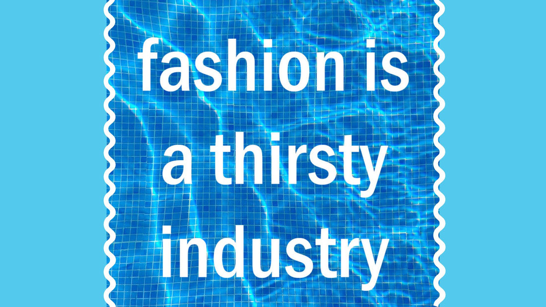 Fashion is a Thristy Industry