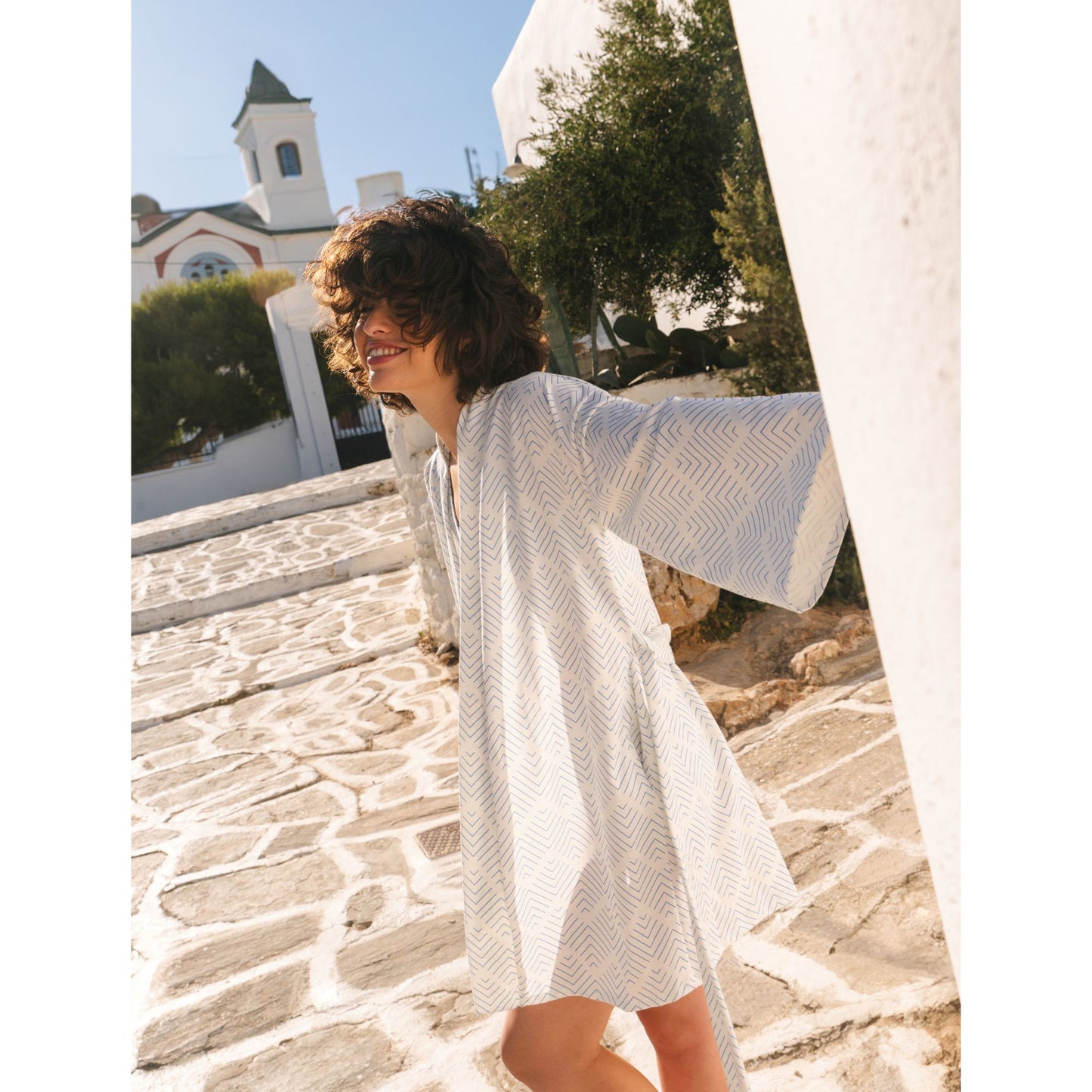 Santorini Lazy Livin' Robe