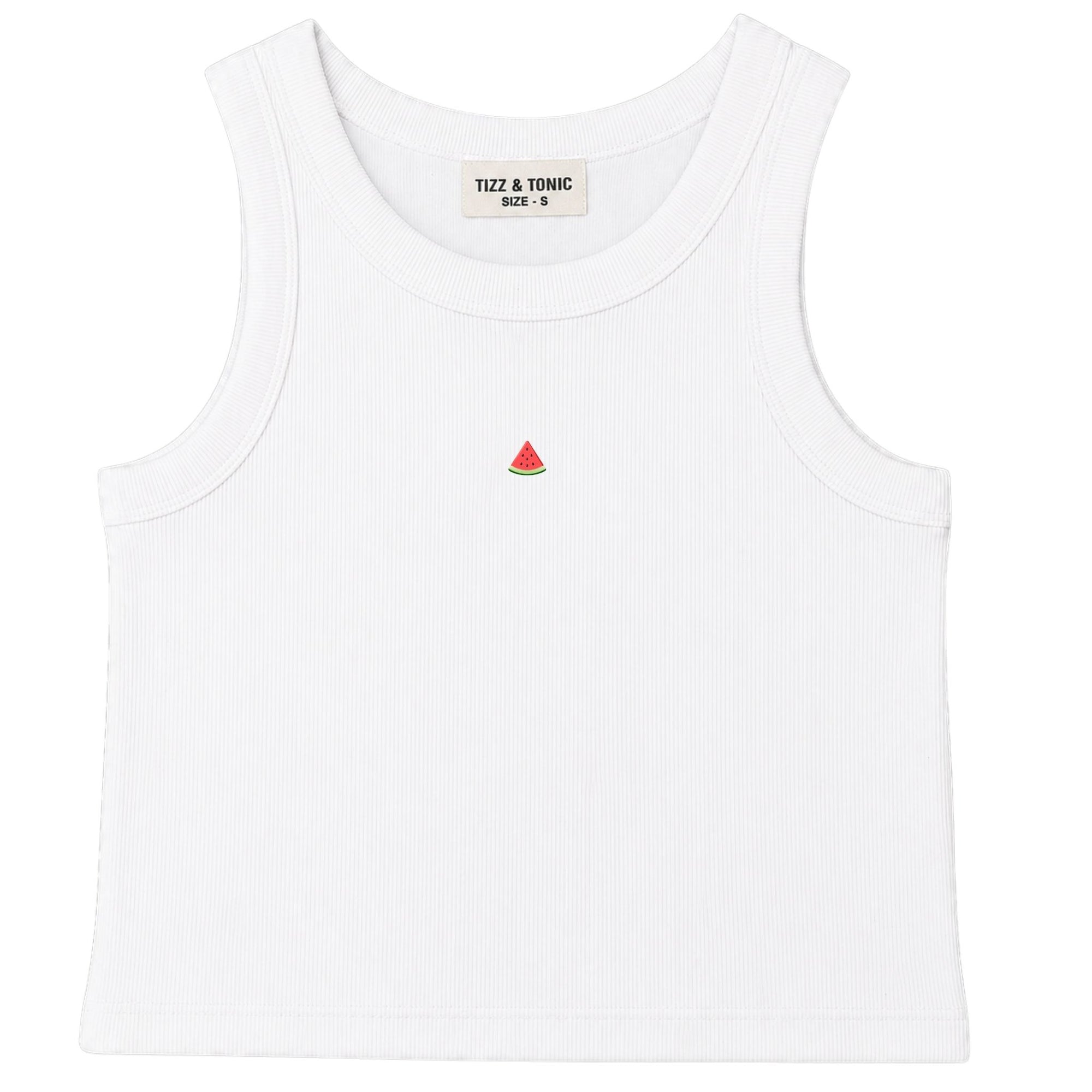 🍉 Jane Ribbed Organic Cotton Tank Top - customize it!🍓