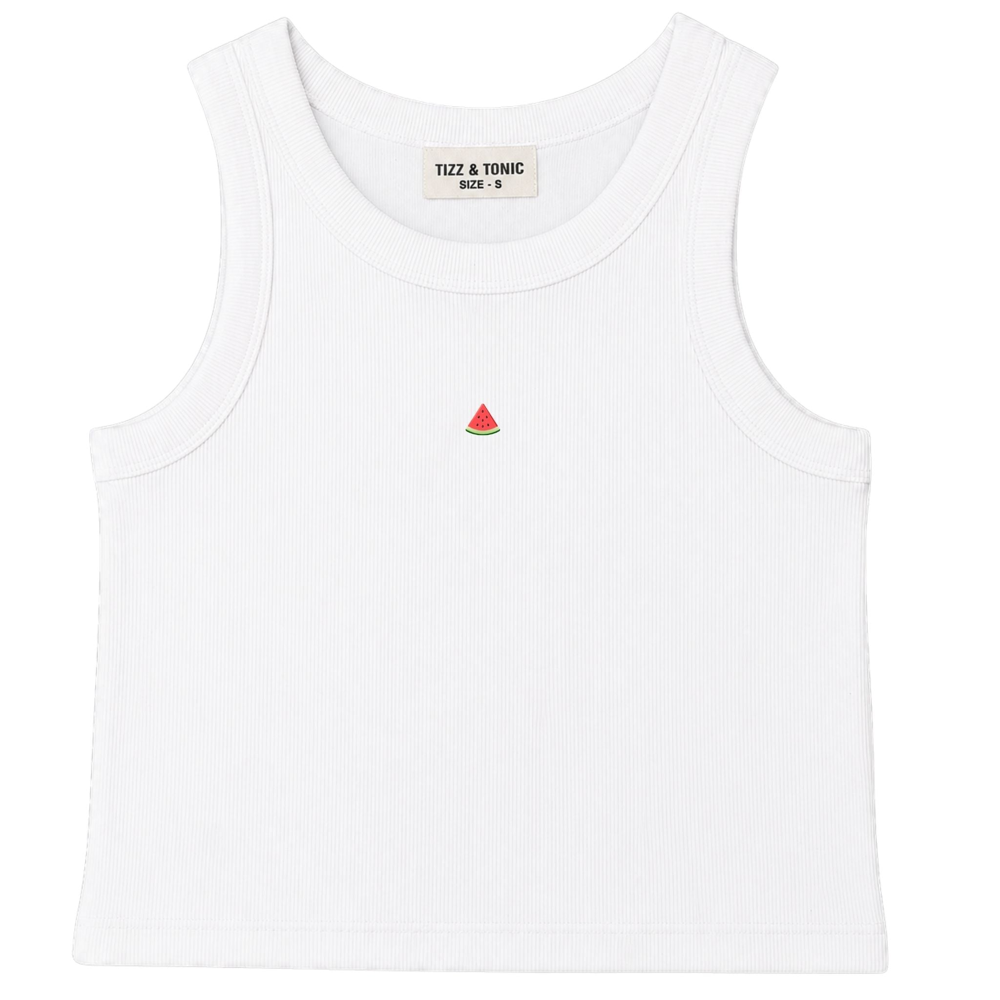 🍉 Jane Ribbed Organic Cotton Tank Top - customize it!🍓