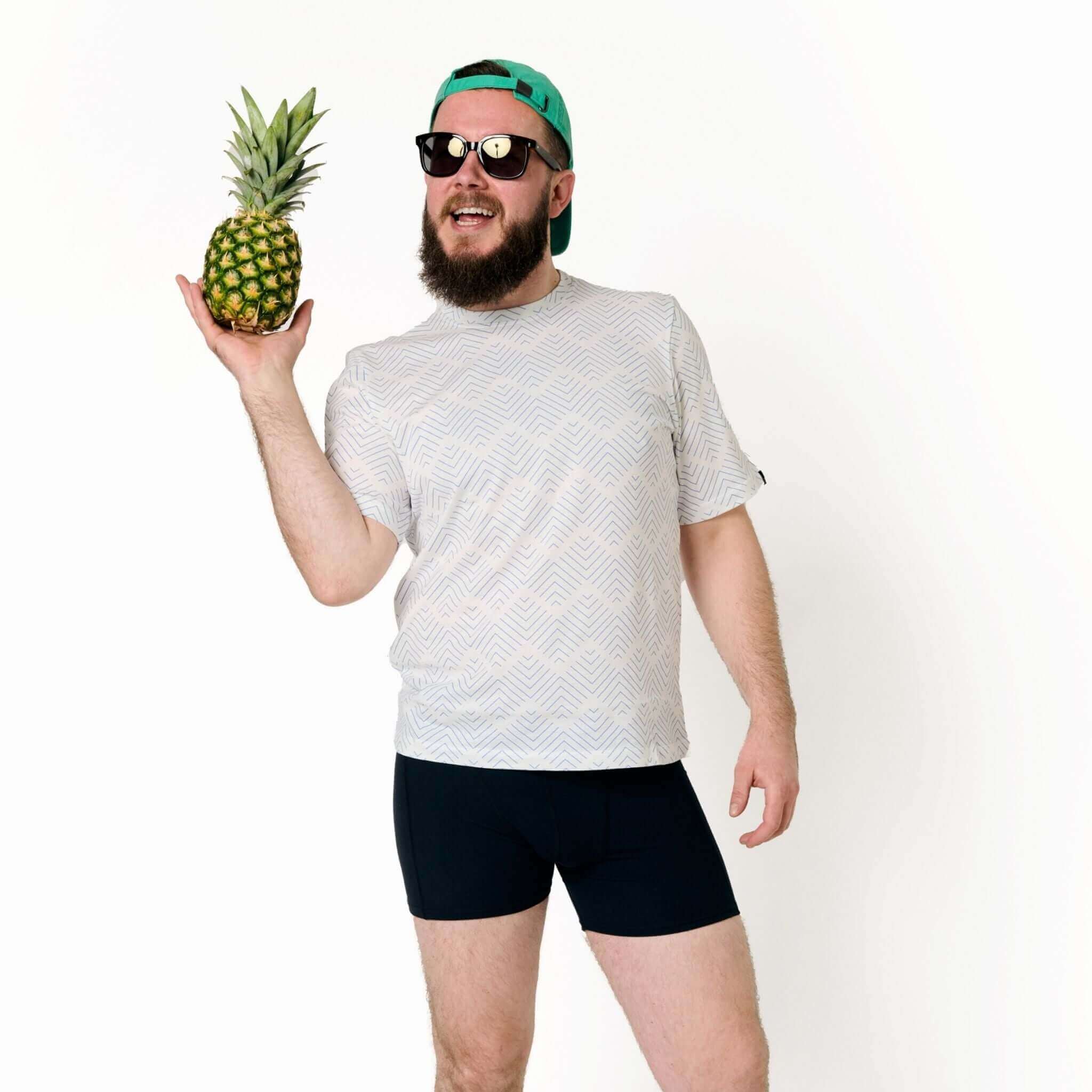 Pure Black Micromodal Boxer Brief