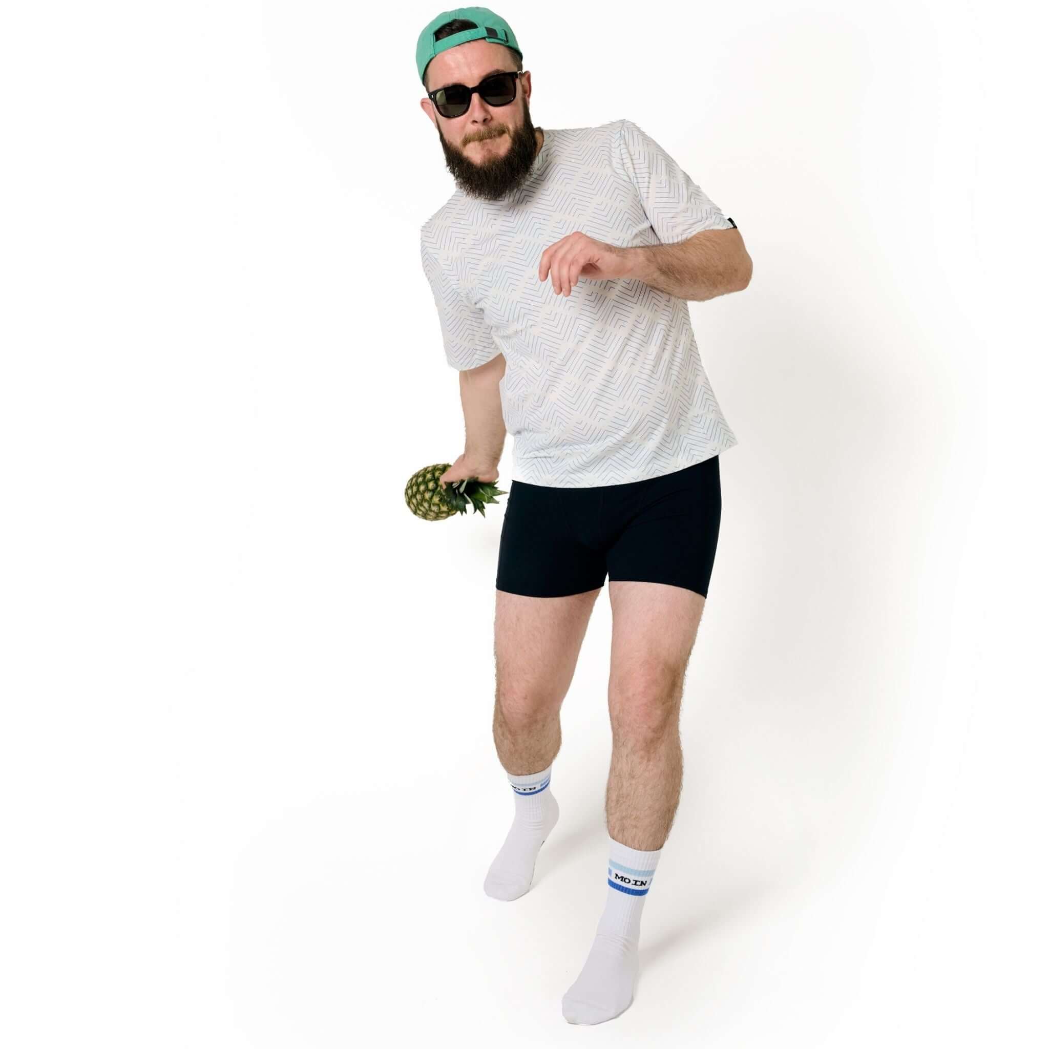 Pure Black Micromodal Boxer Brief