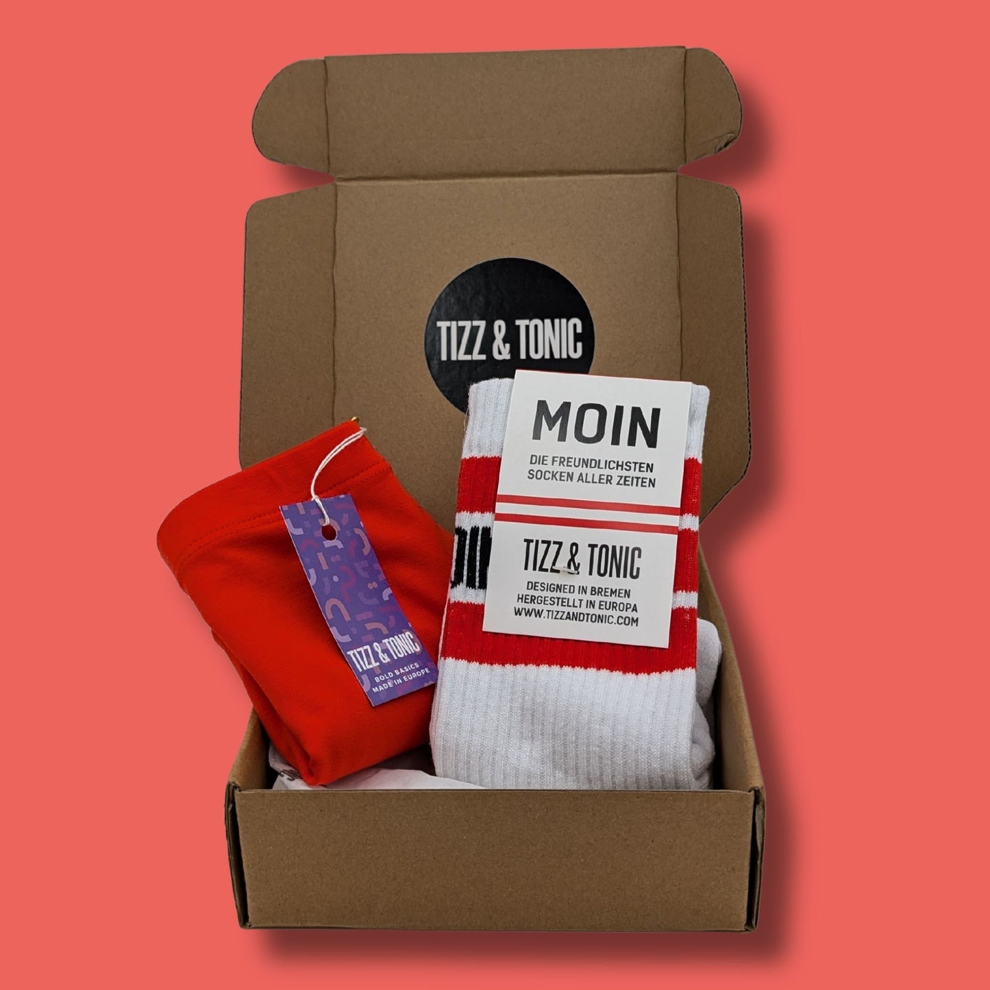 Chili Pepper Hi-Waist & MOIN Sock Gift Box Set