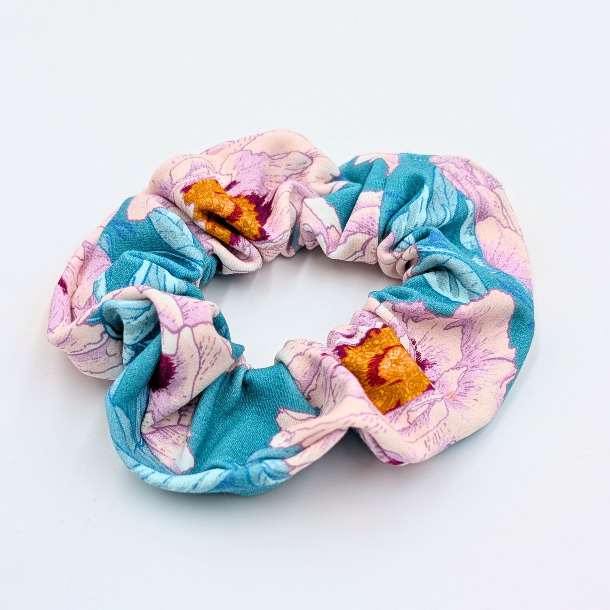 Printed Soft Organic Cotton Scrunchies