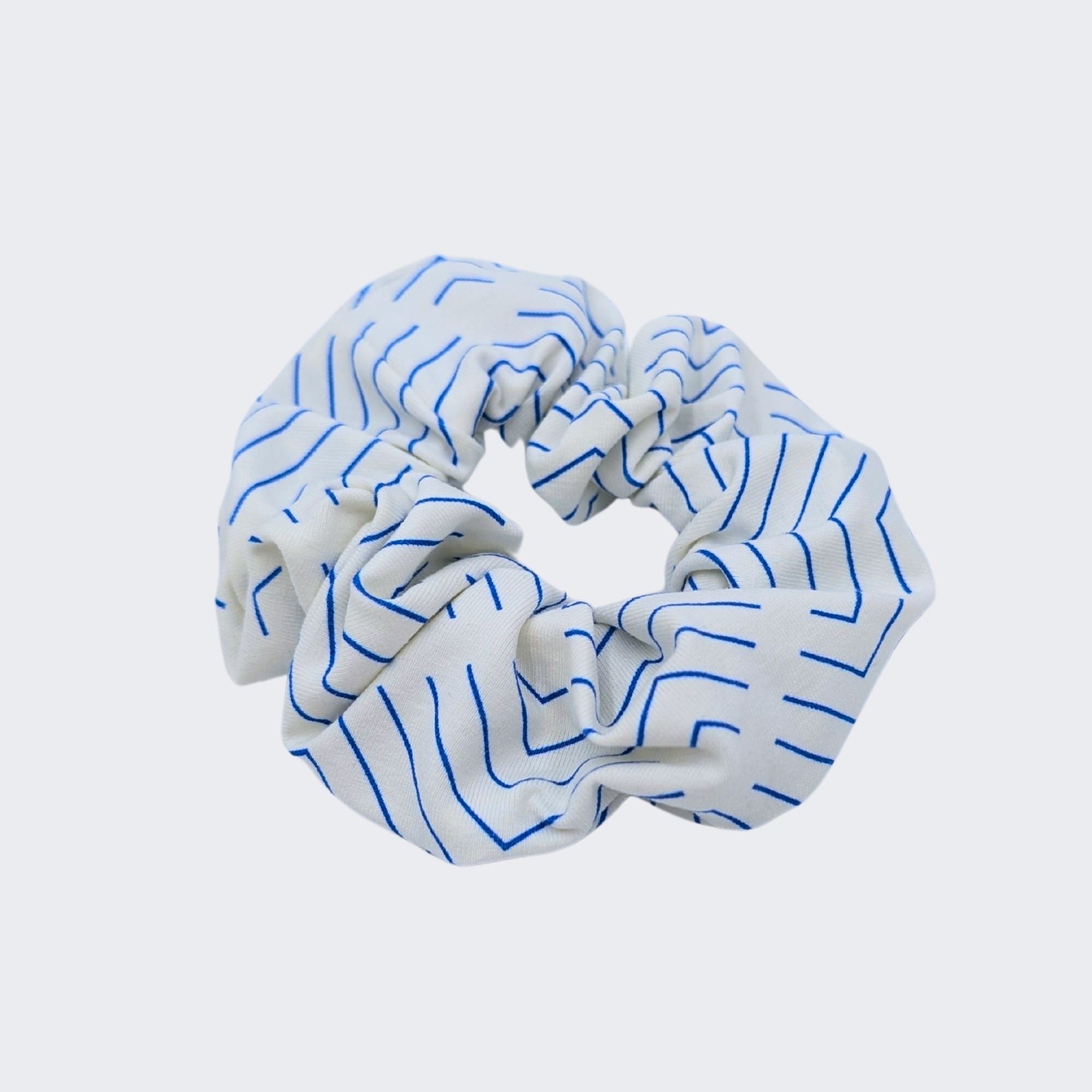 Printed Soft Organic Cotton Scrunchies