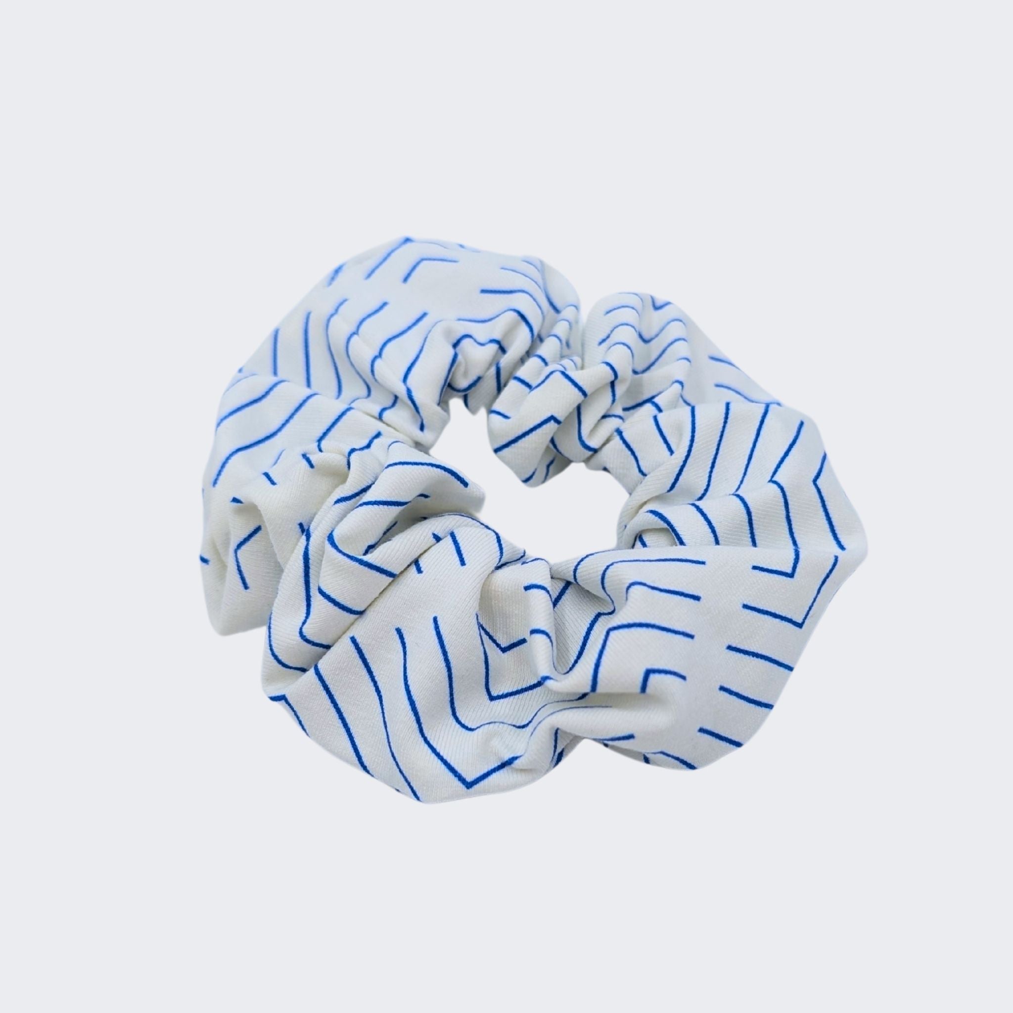 Printed Soft Organic Cotton Scrunchies