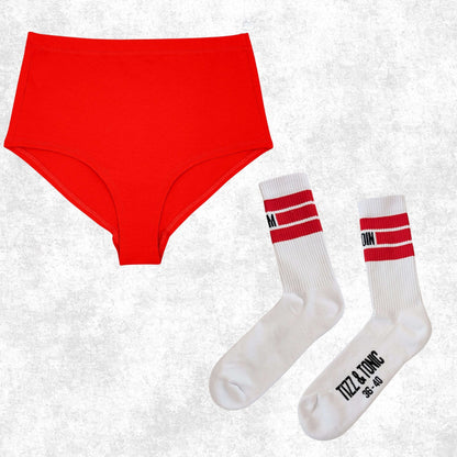 Chili Pepper Hi-Waist & MOIN Sock Gift Set