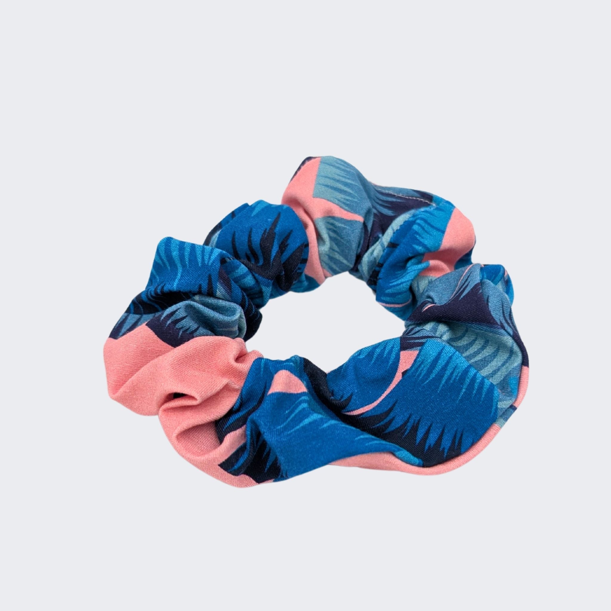 Printed Soft Organic Cotton Scrunchies