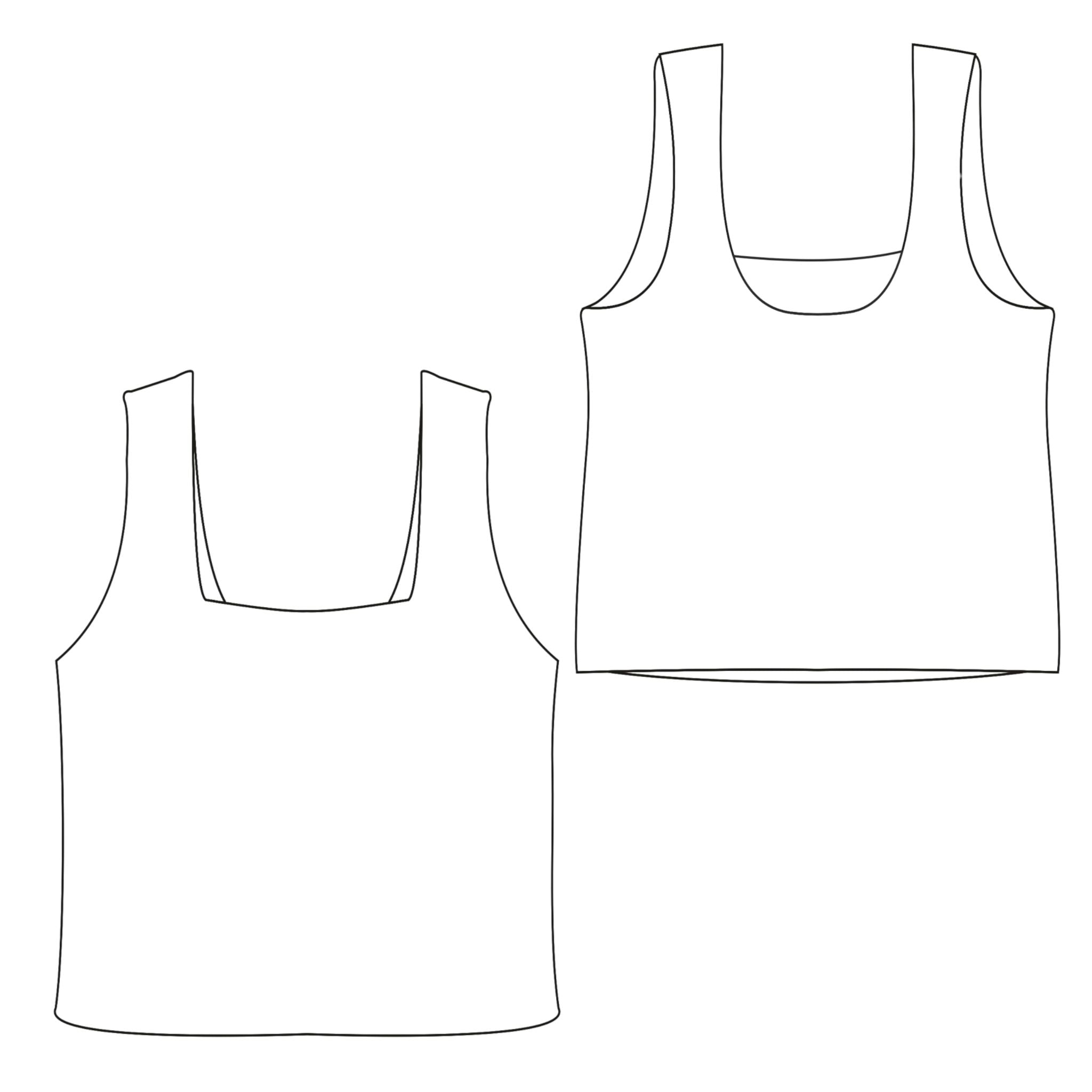 Cotton Reversible Tank Top