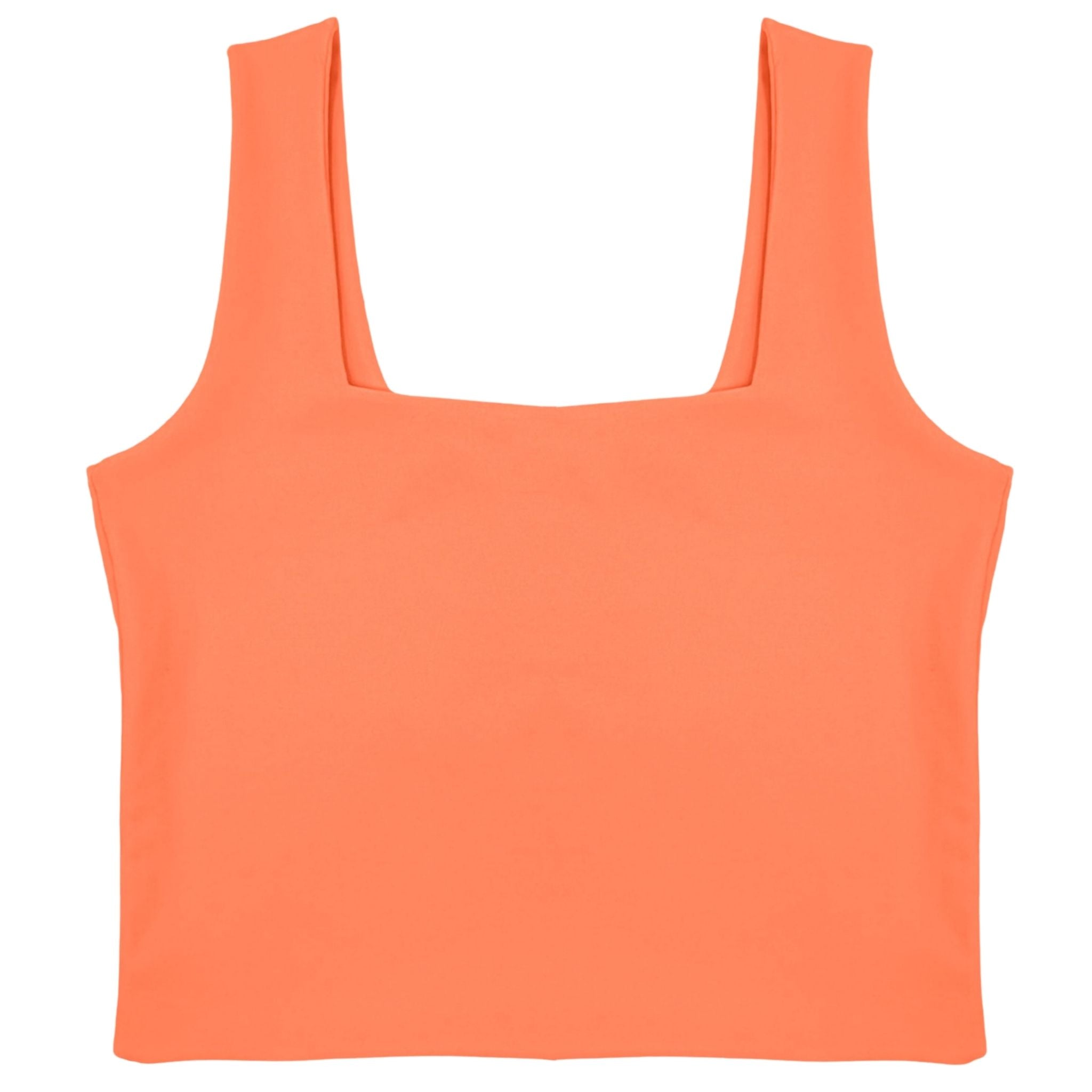 Aprikose Flip Tank-Top aus Micromodal
