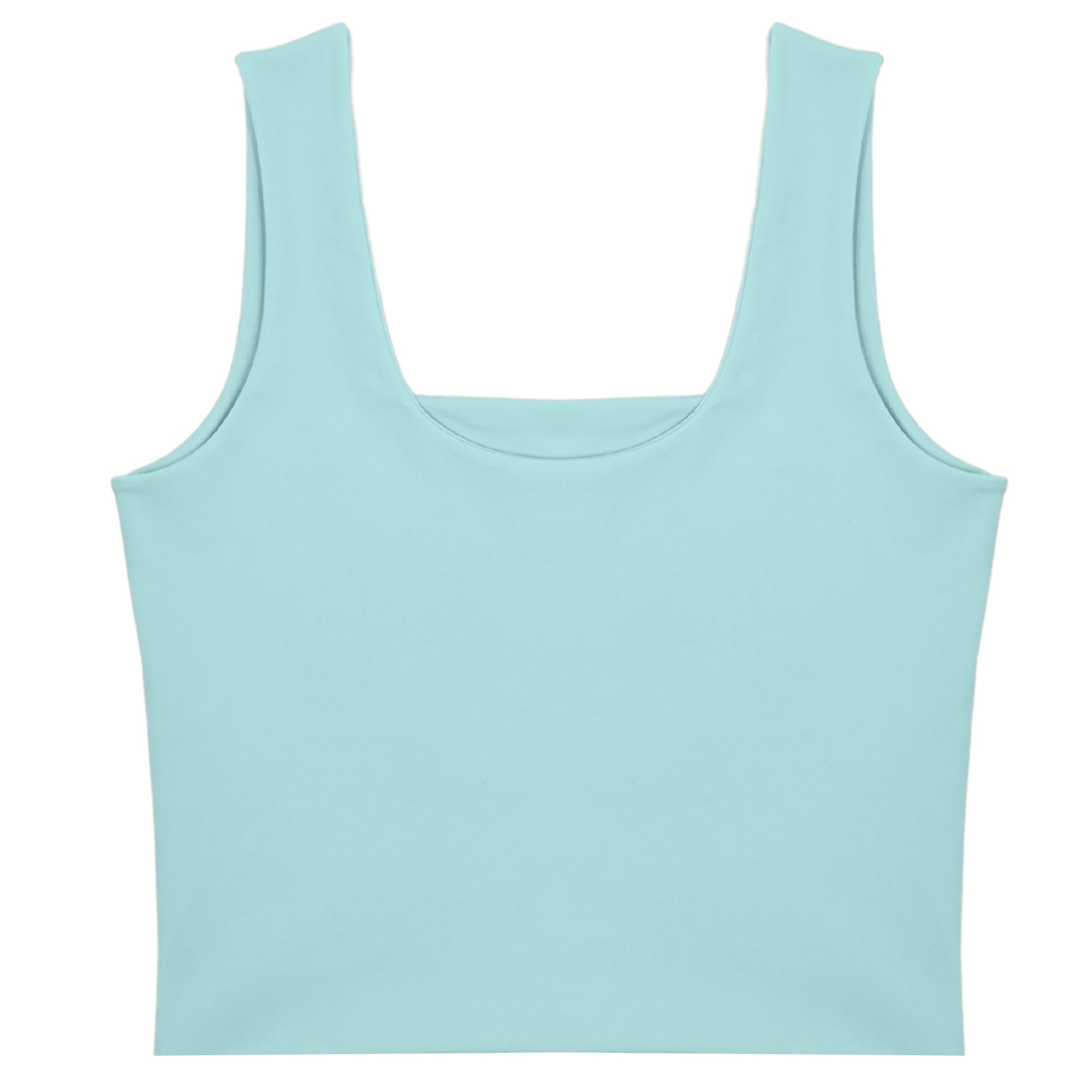 Baby Blue Supima Cotton Reversible Tank Top