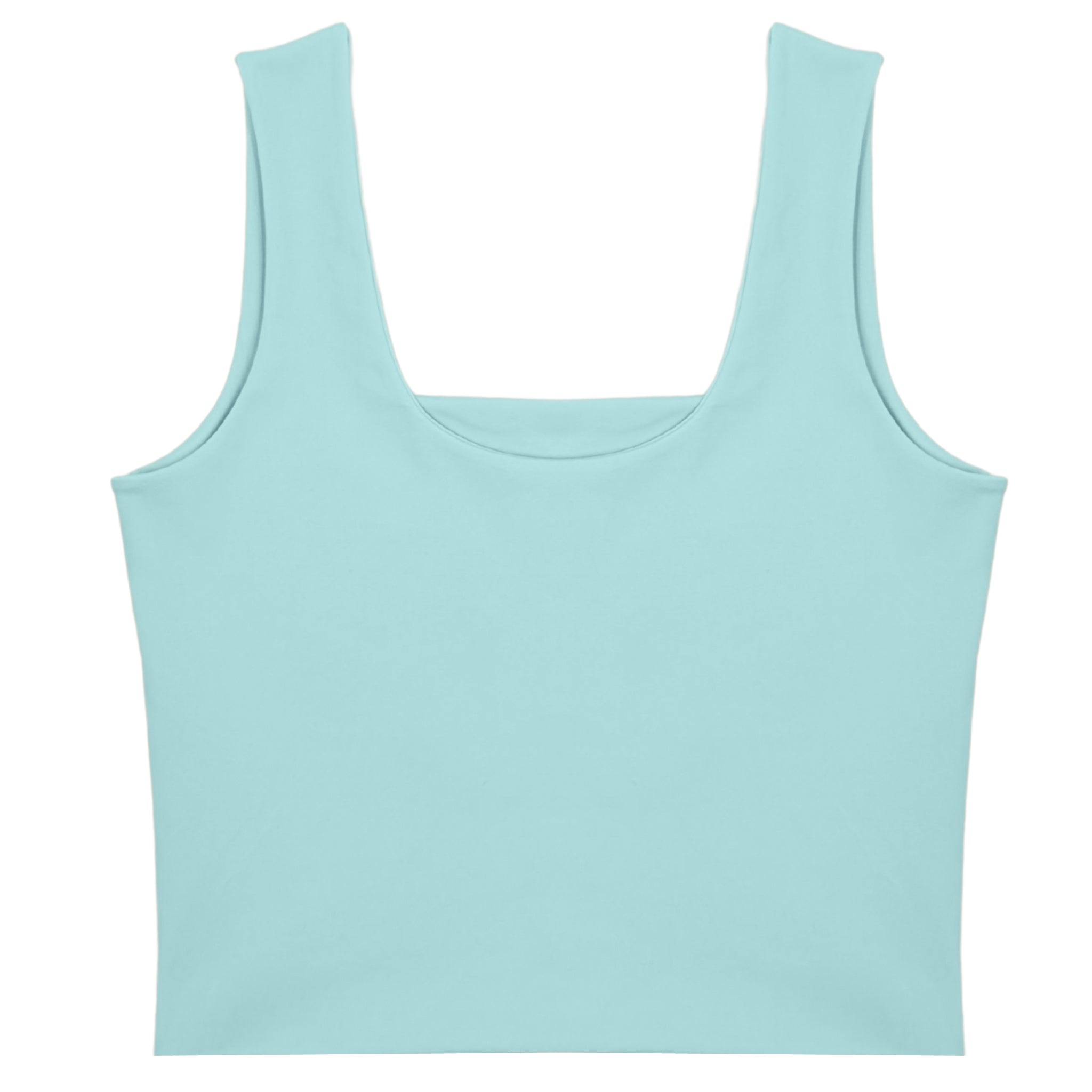 Baby Blue Supima Cotton Reversible Tank Top