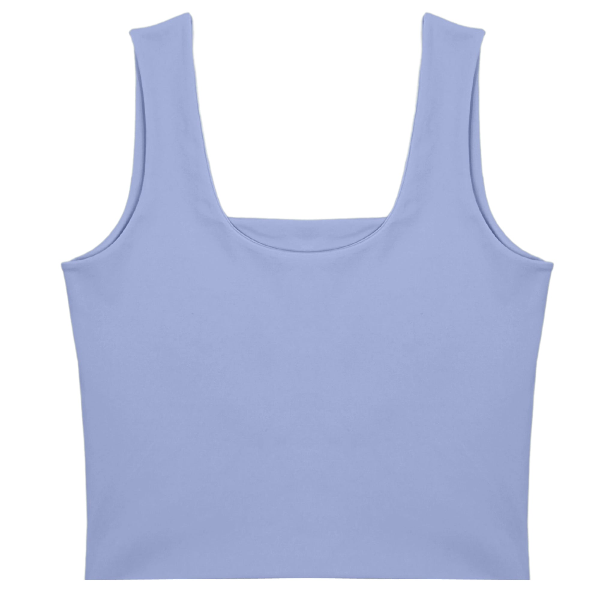 Lavendel-Supima-Baumwoll-Wende-Tank-Top