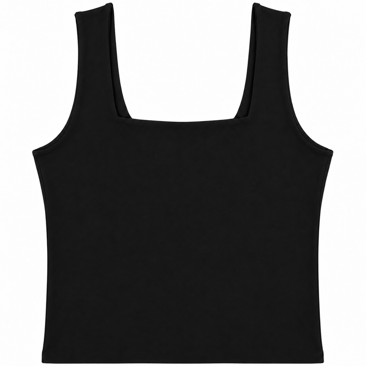 Black Frankie Tank Top (Organic Cotton)