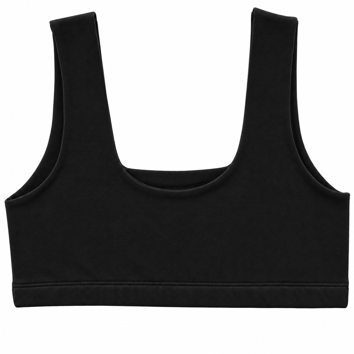 Black Frankie Bra (Organic Cotton)