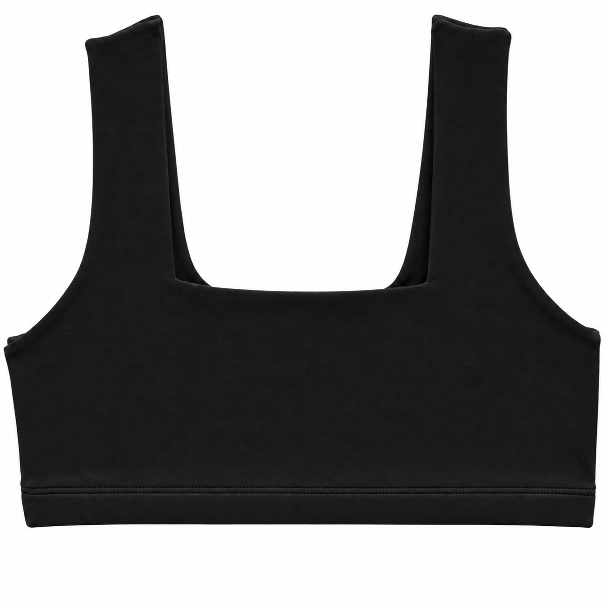 Black Frankie Bra (Organic Cotton)