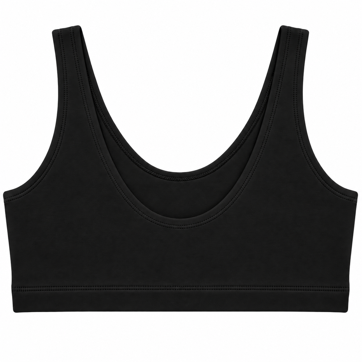 Schwarz Soft-BH aus Bio-Baumwolle