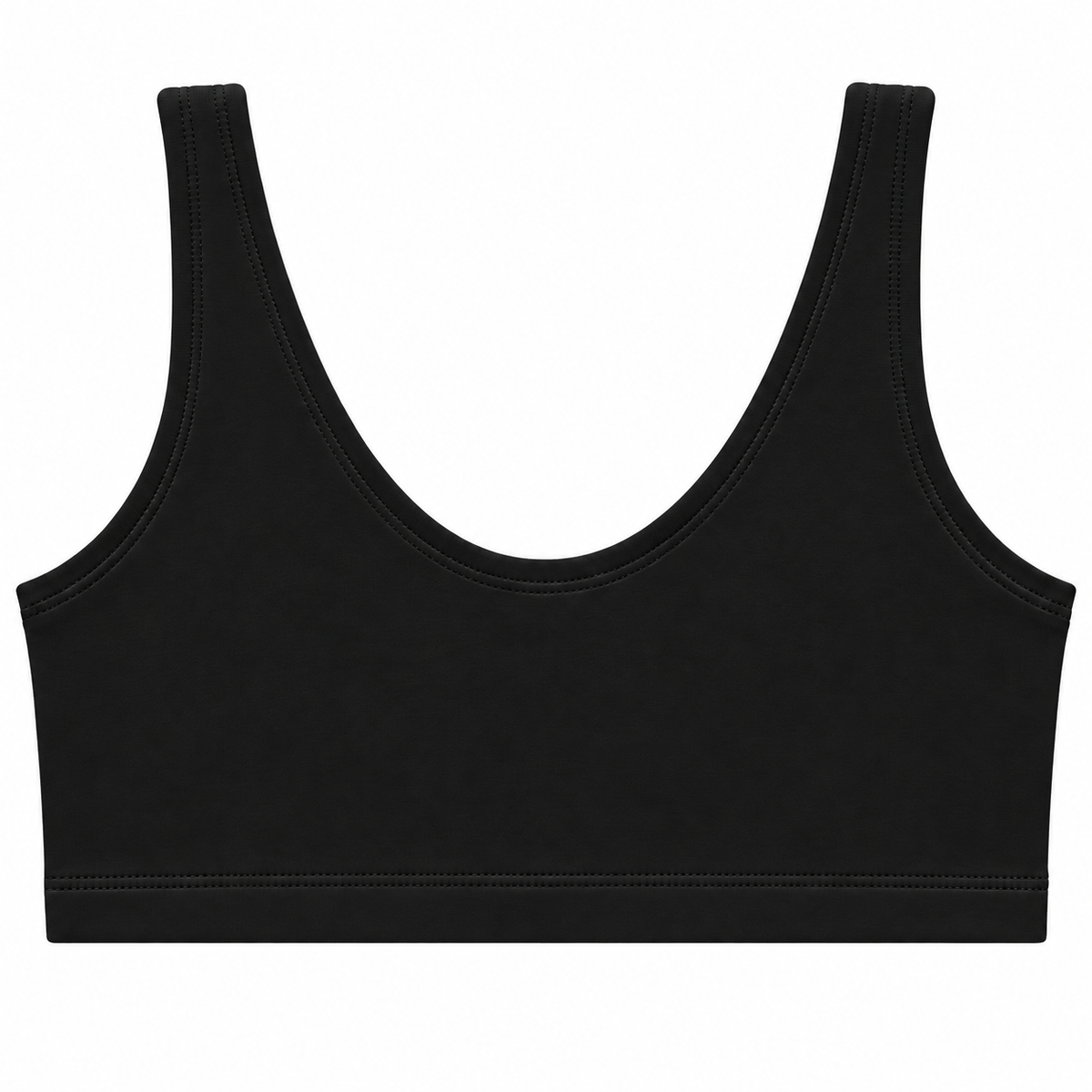 Schwarz Soft-BH aus Bio-Baumwolle