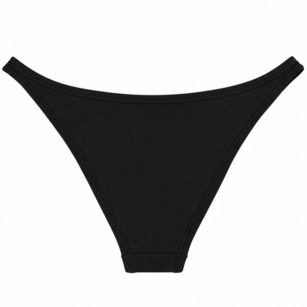 Schwarz Brazilian Slip aus Bio-Baumwolle