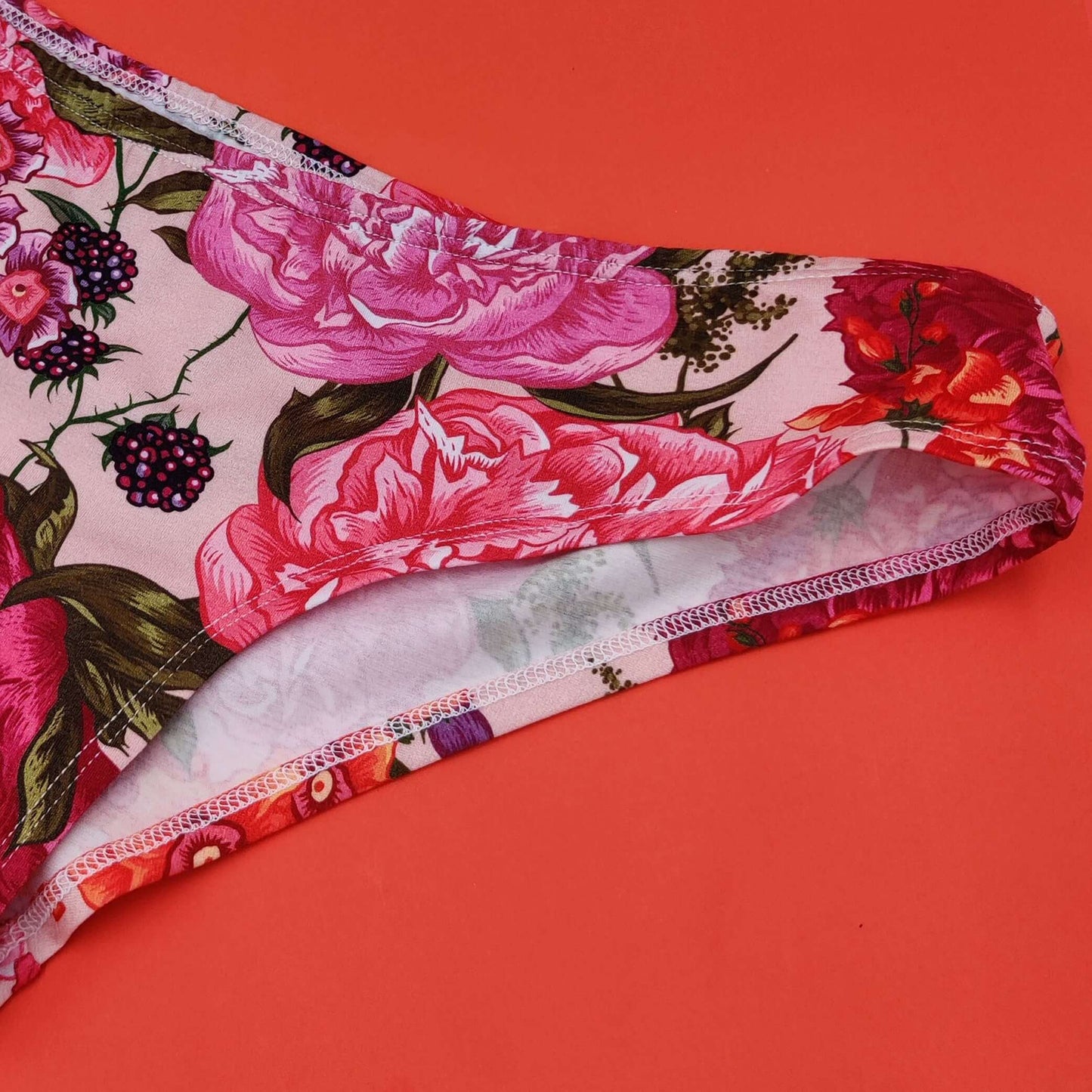Bloom Cheeky Panty Organic Cotton Detailed