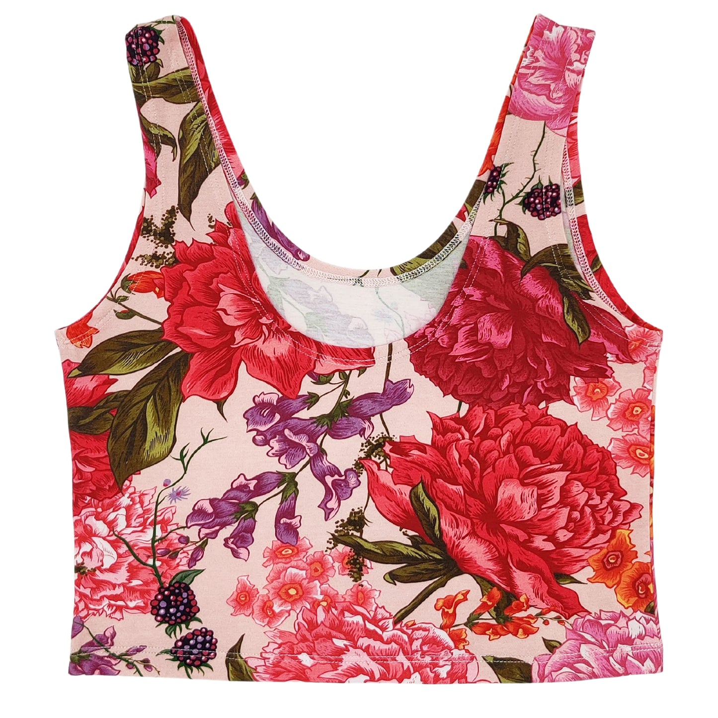 Bloom Organic Cotton Cropped Tank Top