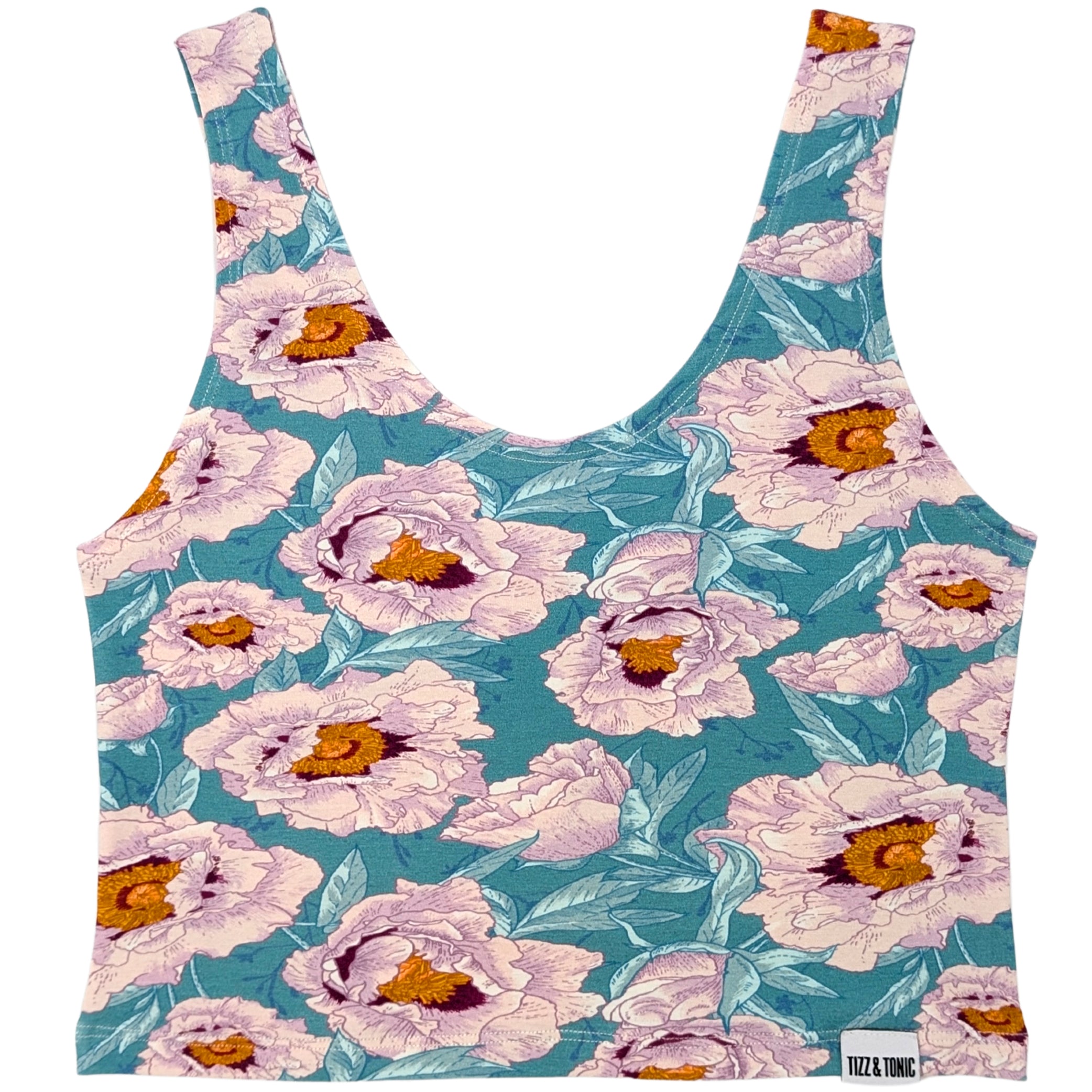 Blossom-Bio-Baumwoll-Cropped-Tank-Top