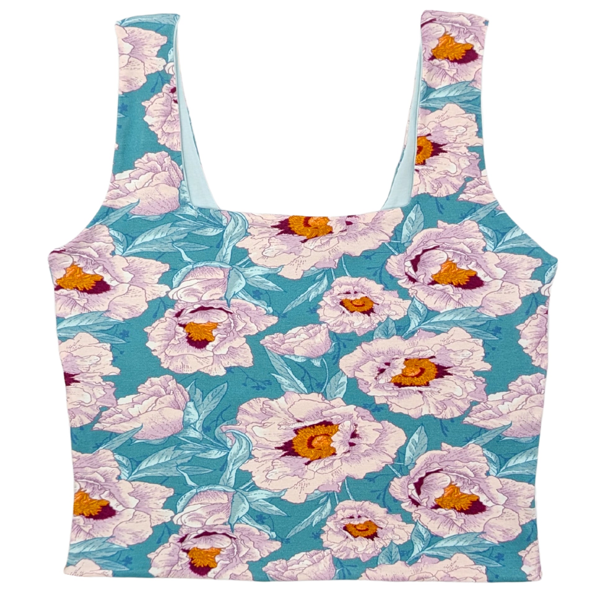 Blossom + Blau Wende Tank Top aus Supima Baumwolle