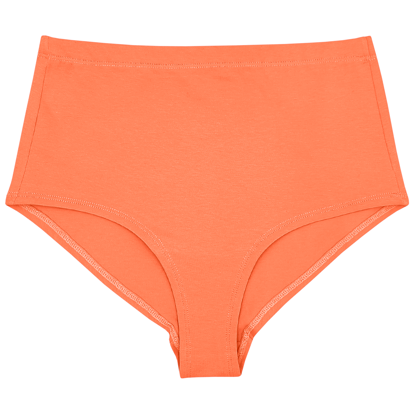 Apricot Supima Cotton Hi-Waist Panty