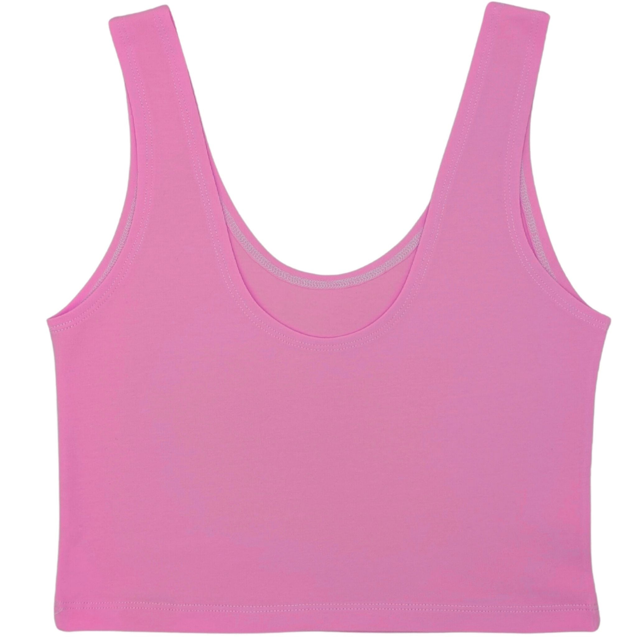 Bubblegum-Bio-Baumwoll-Cropped-Tank-Top