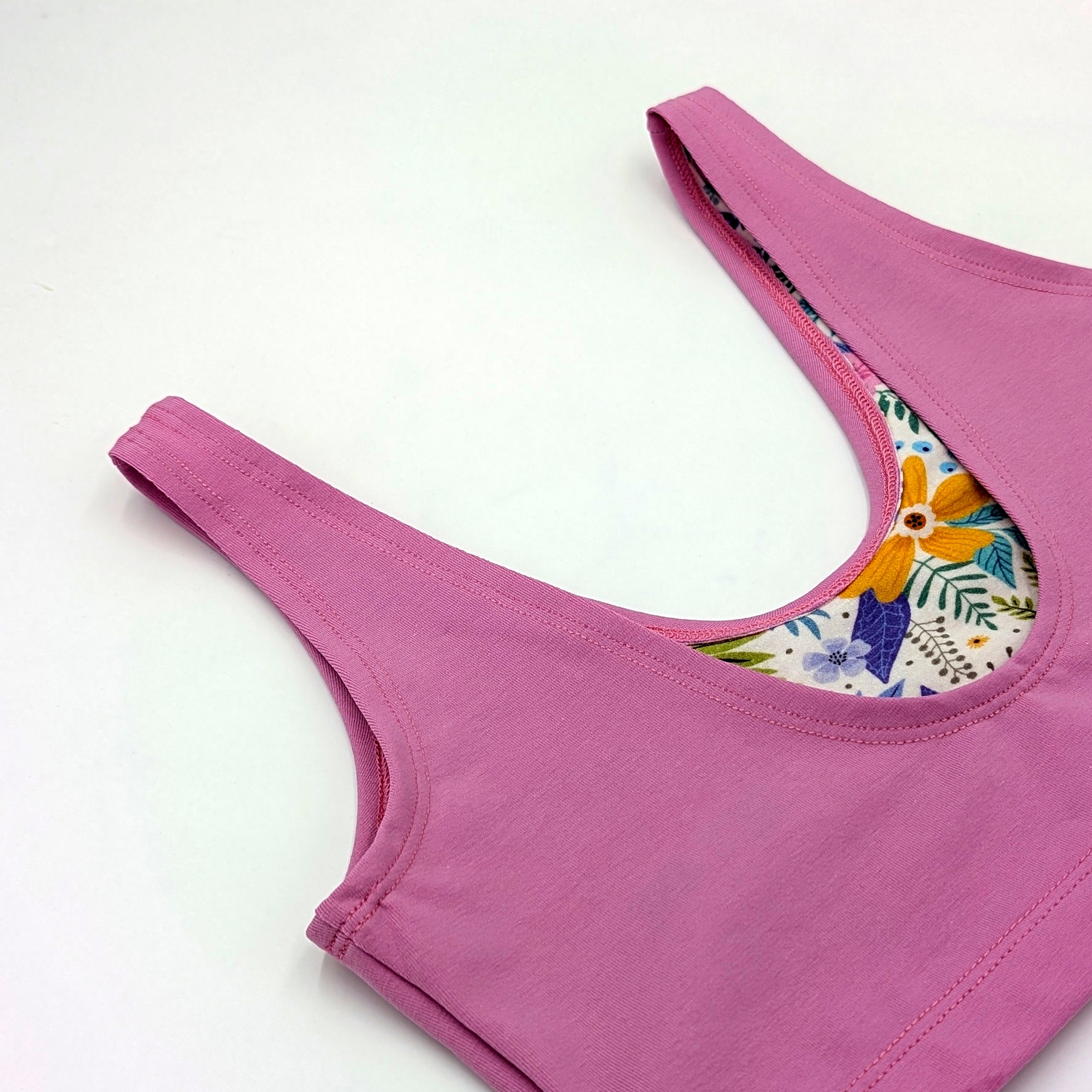 Bubblegum Organic Cotton Soft Bra