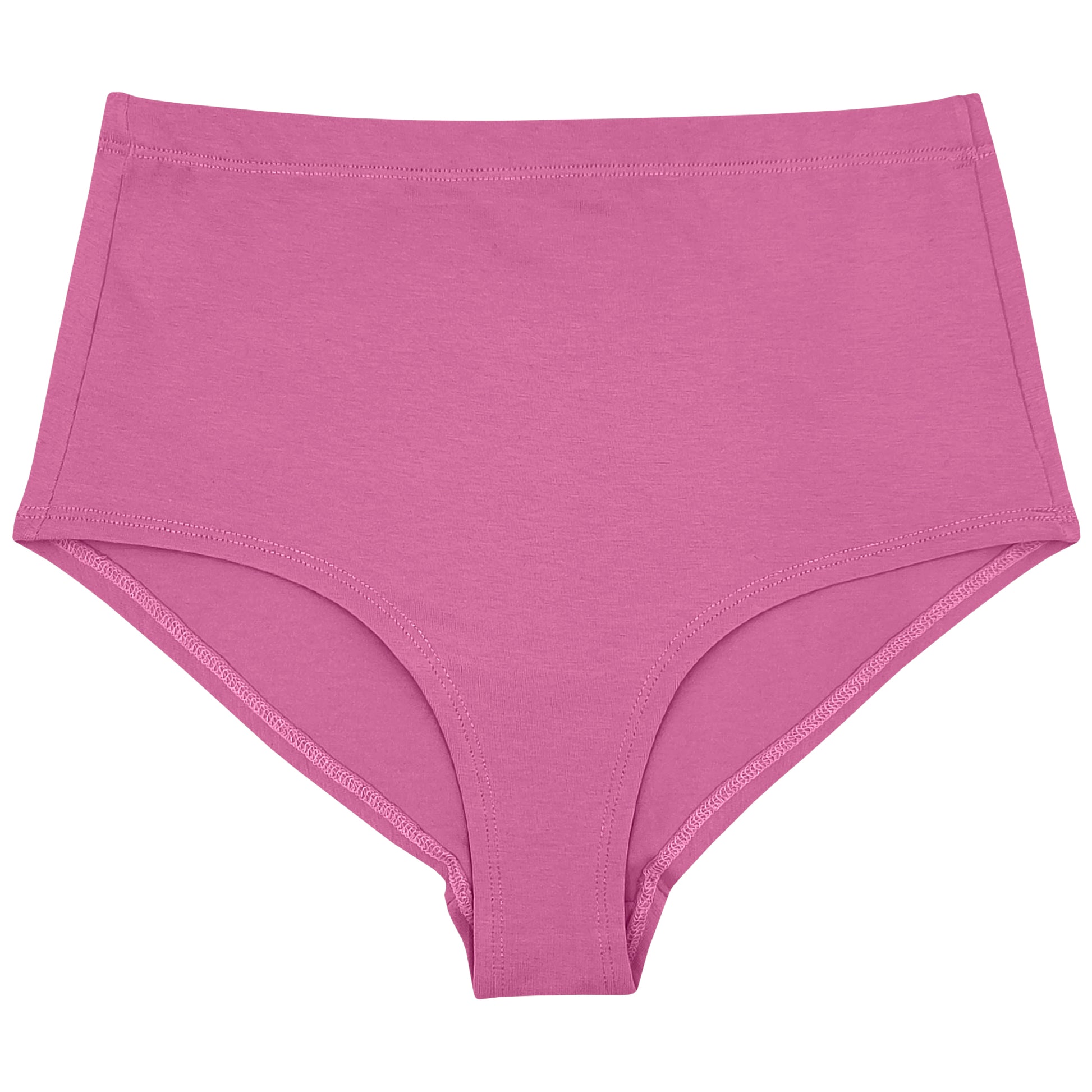 panty TIZZ & TONIC - Bubblegum Pink Organic Cotton Hi-Waist Panty