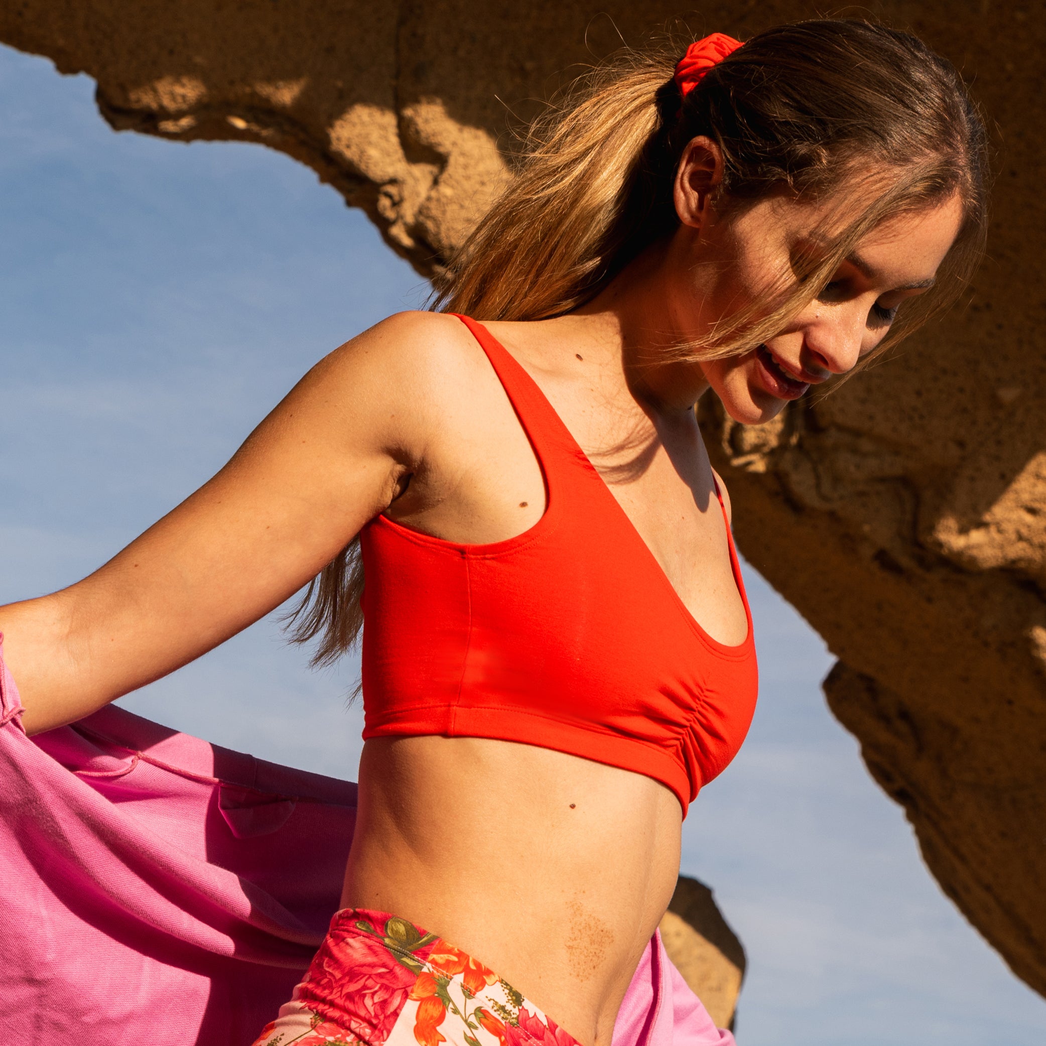 Organic Cotton/Micromodal Scrunchie