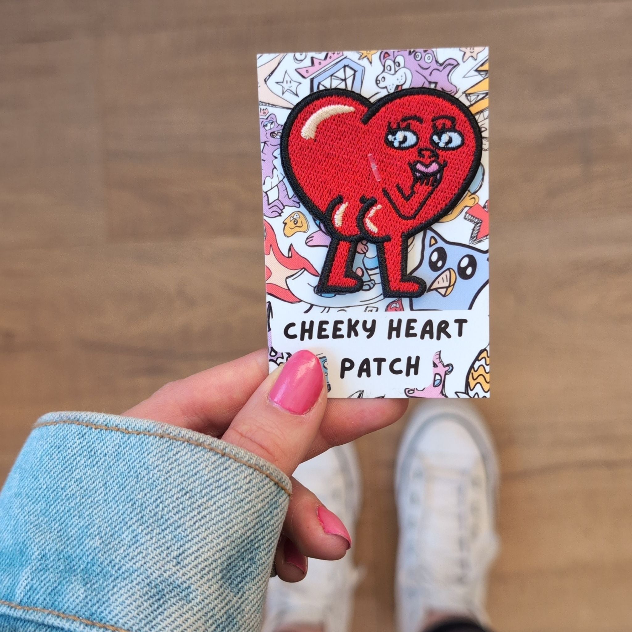 Cheeky Heart Patch