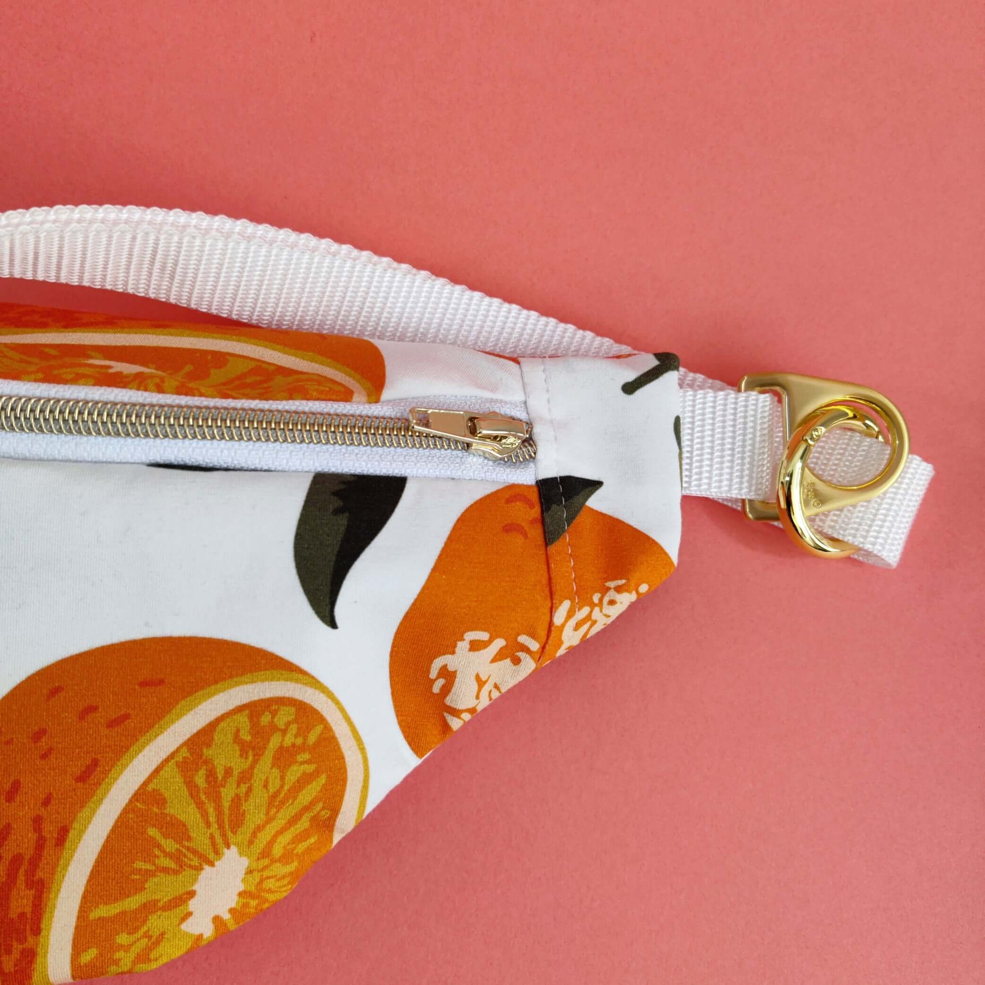  Citrus Organic Cotton Bag close up