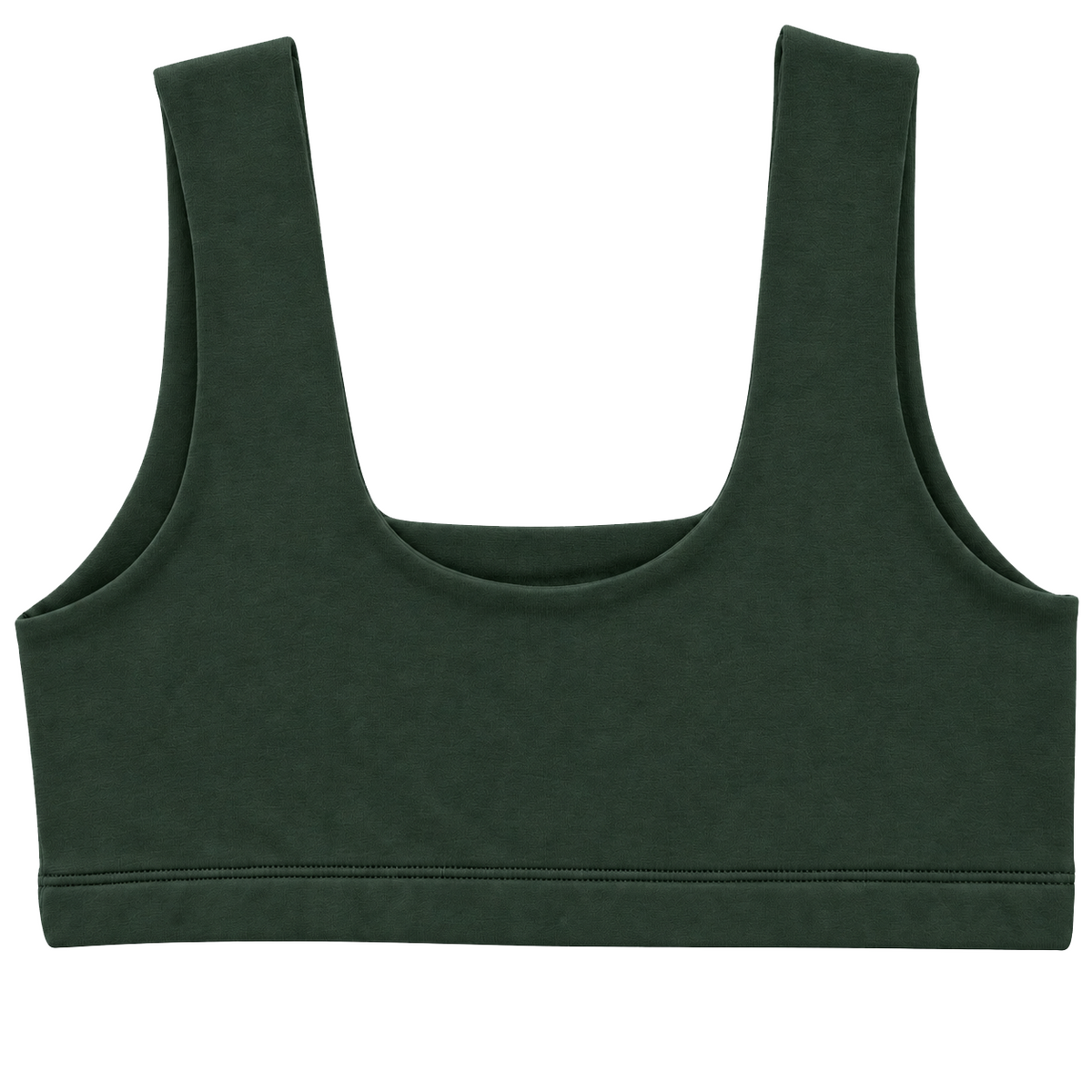 Forest Green Frankie Bra (Organic Cotton)