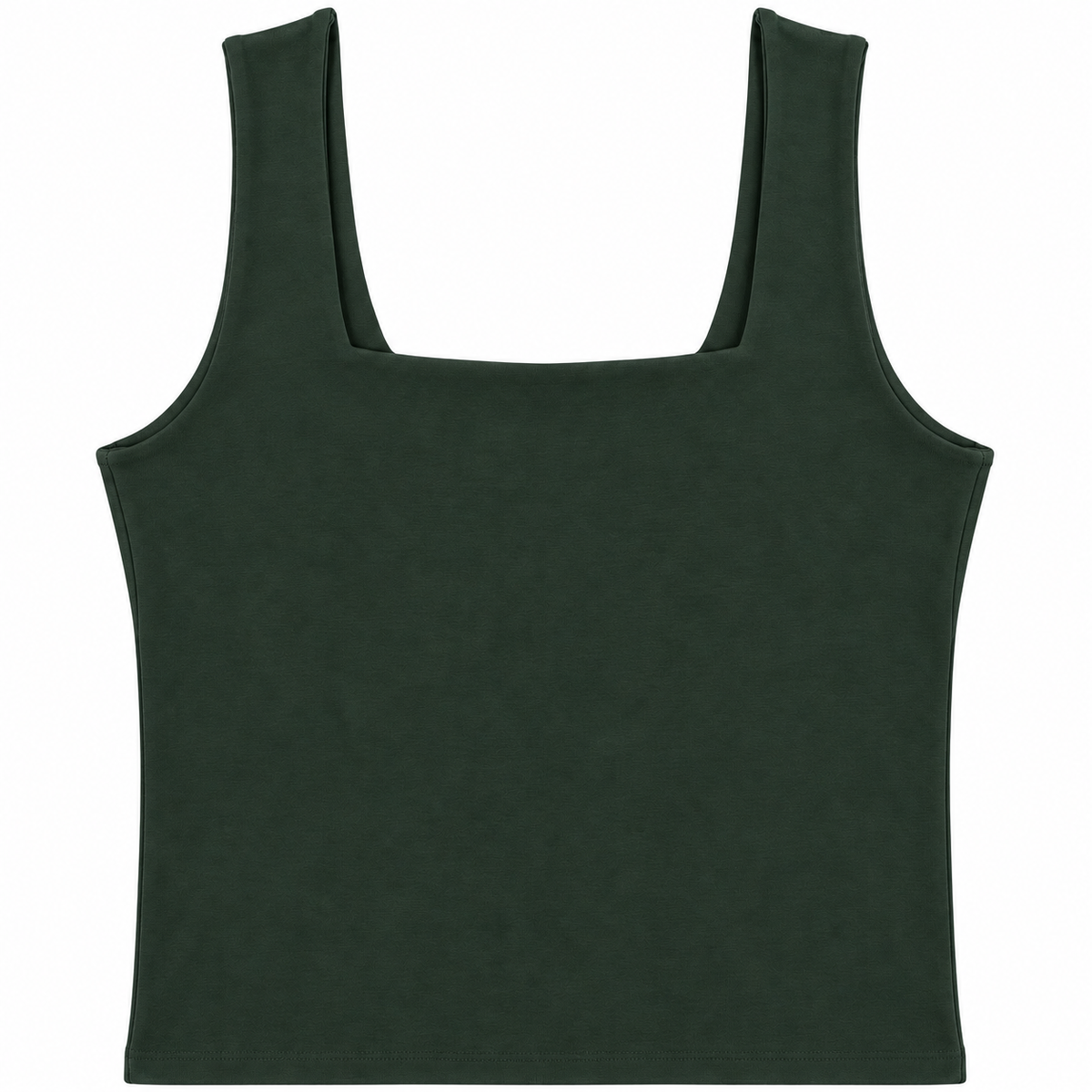 Forest Green Frankie Tank Top (Organic Cotton)