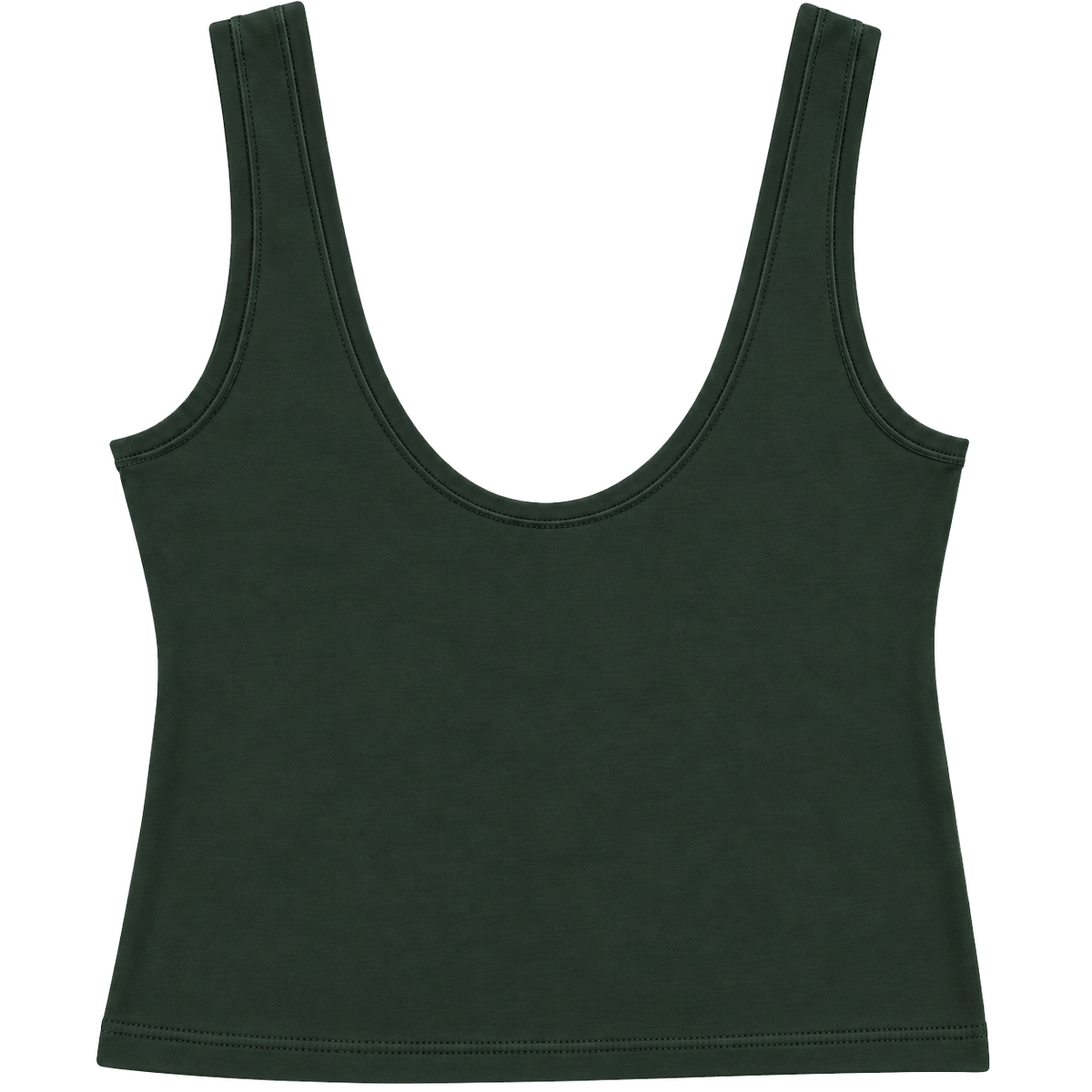 Waldgrün Lola Tank Top (Bio-Baumwolle)