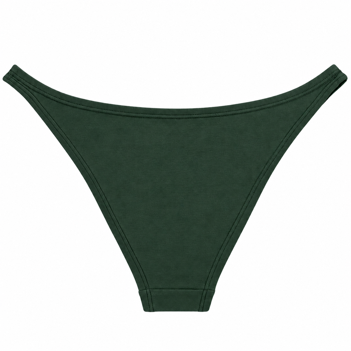 Forest Green Organic Cotton Brazilian Panty