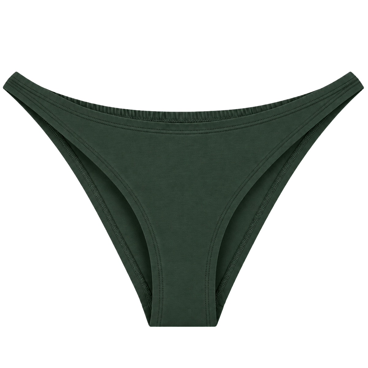 Forest Green Organic Cotton Brazilian Panty