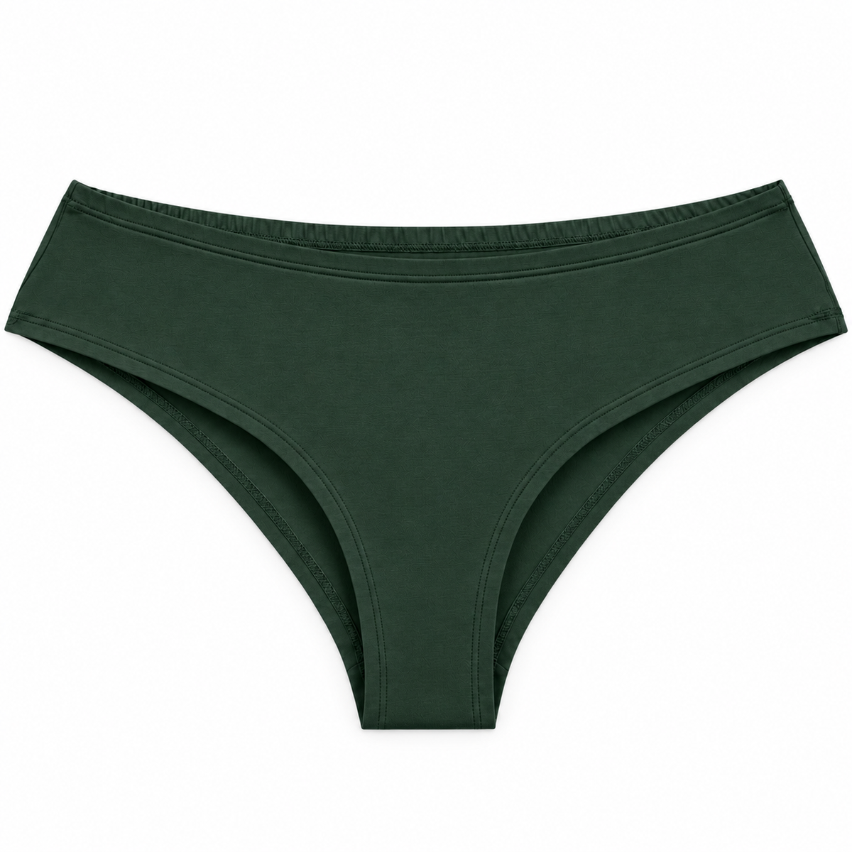 Waldgrün Cheeky Slip aus Bio-Baumwolle
