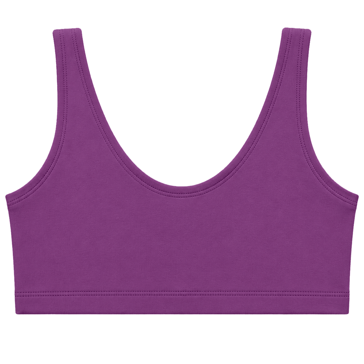 Disco Grape Lola Soft Bra (Organic Cotton)