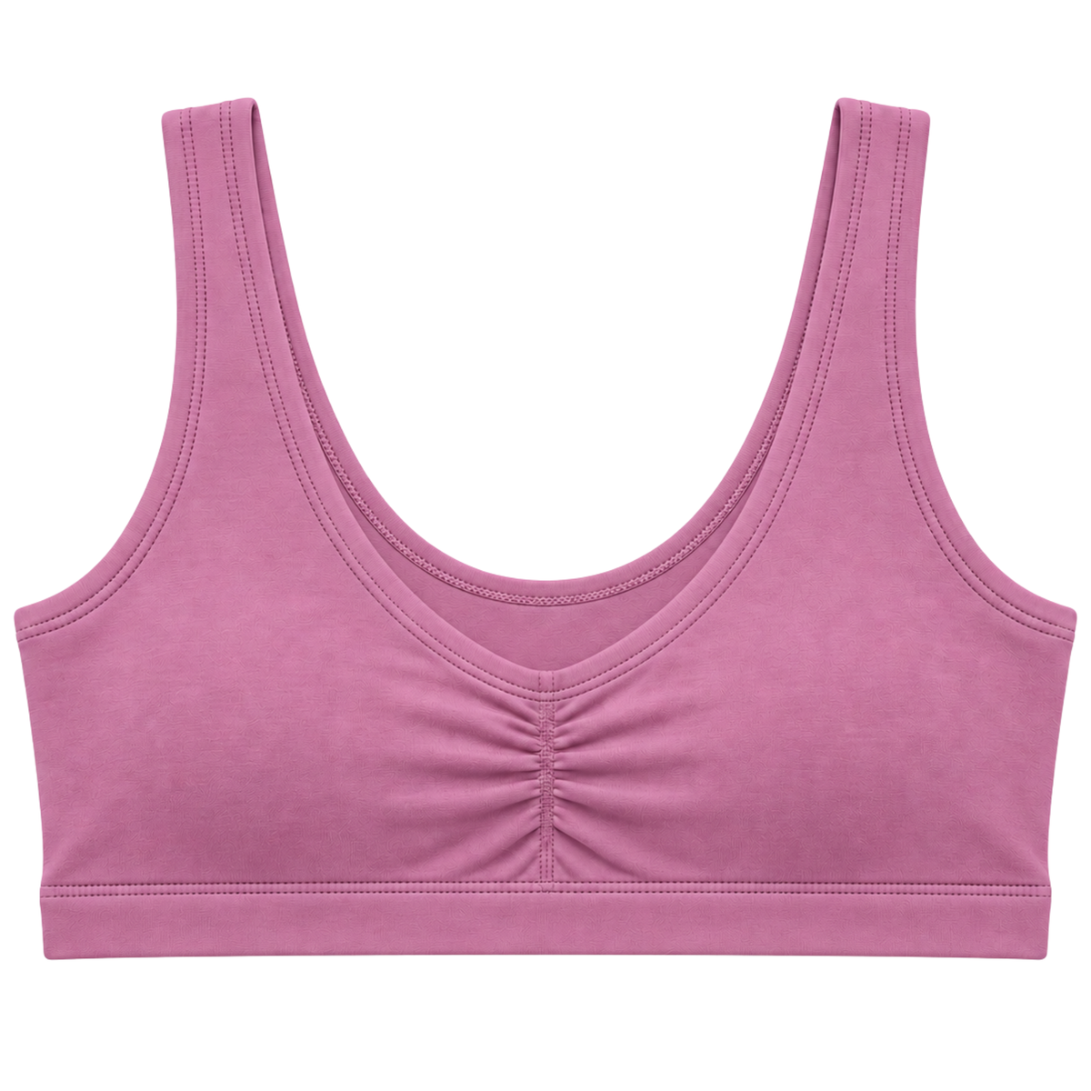 Dusty Pink Lola Soft Bra (Organic Cotton)