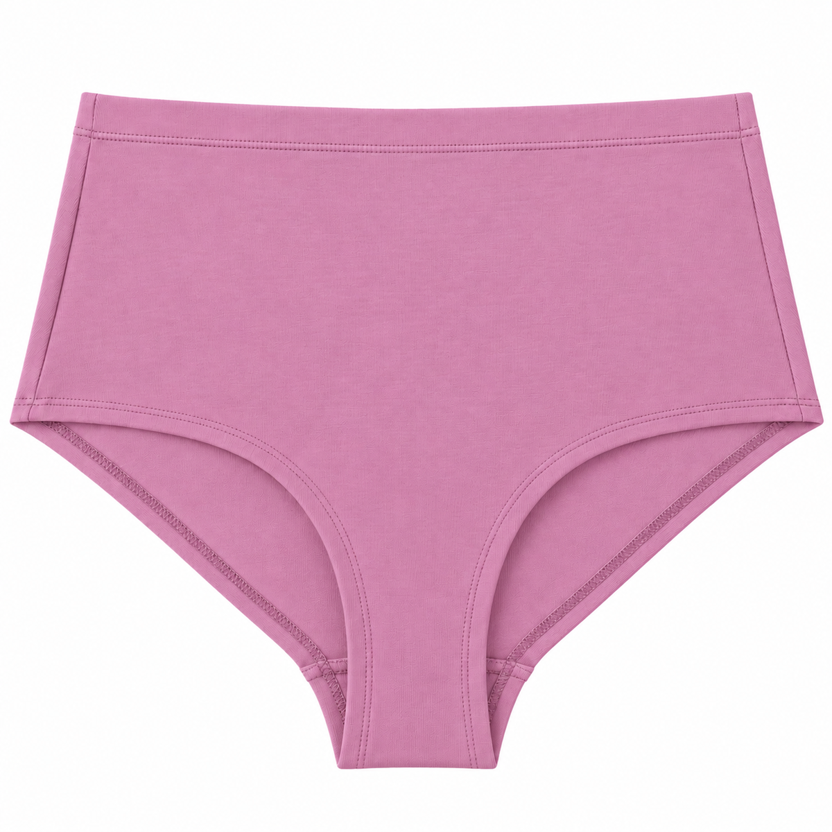 Dusty Pink High-Waist Höschen aus Bio-Baumwolle