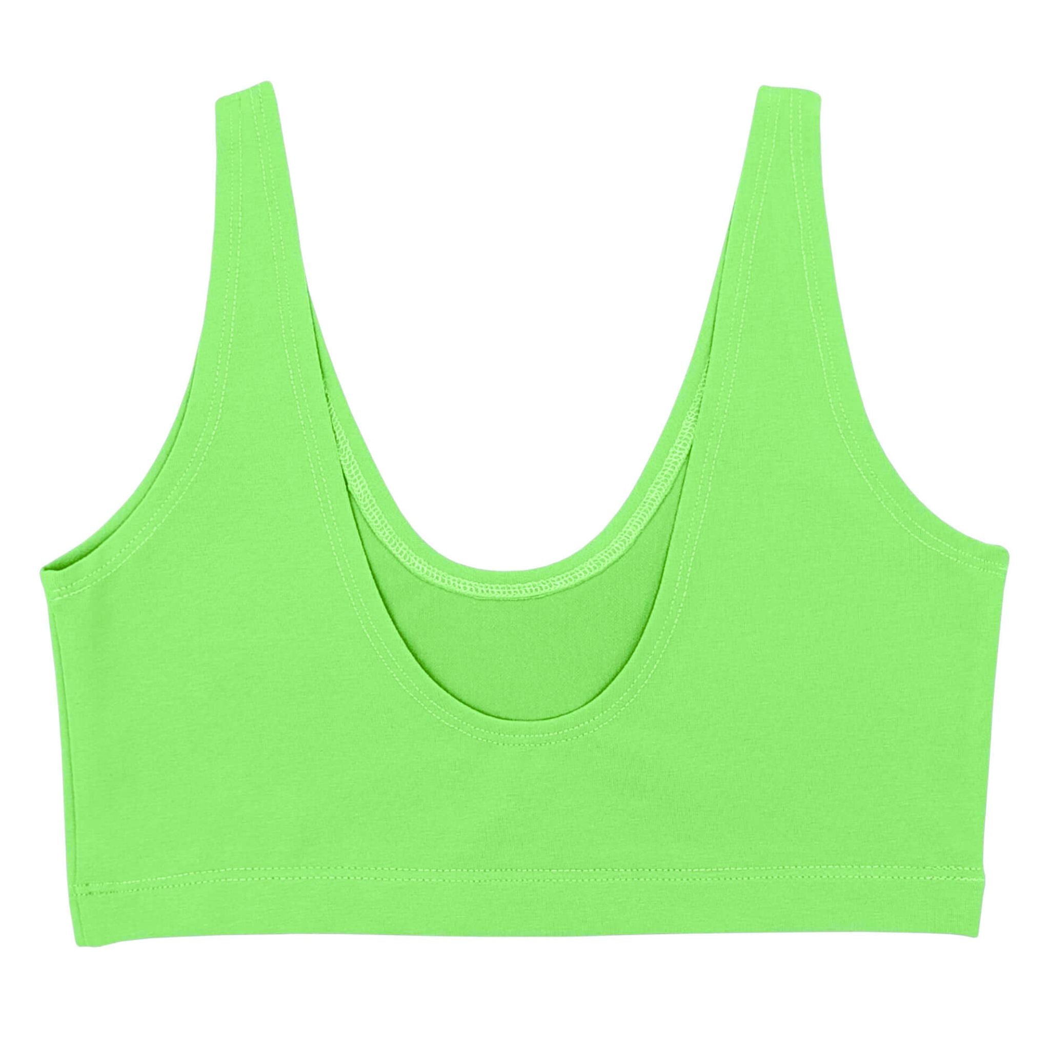 Electric Pistachio Soft-BH aus Bio-Baumwolle