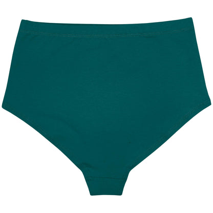 Everglade Hi-waist panty made from soft organic cotton, eco-friendly and comfortable fit. Back