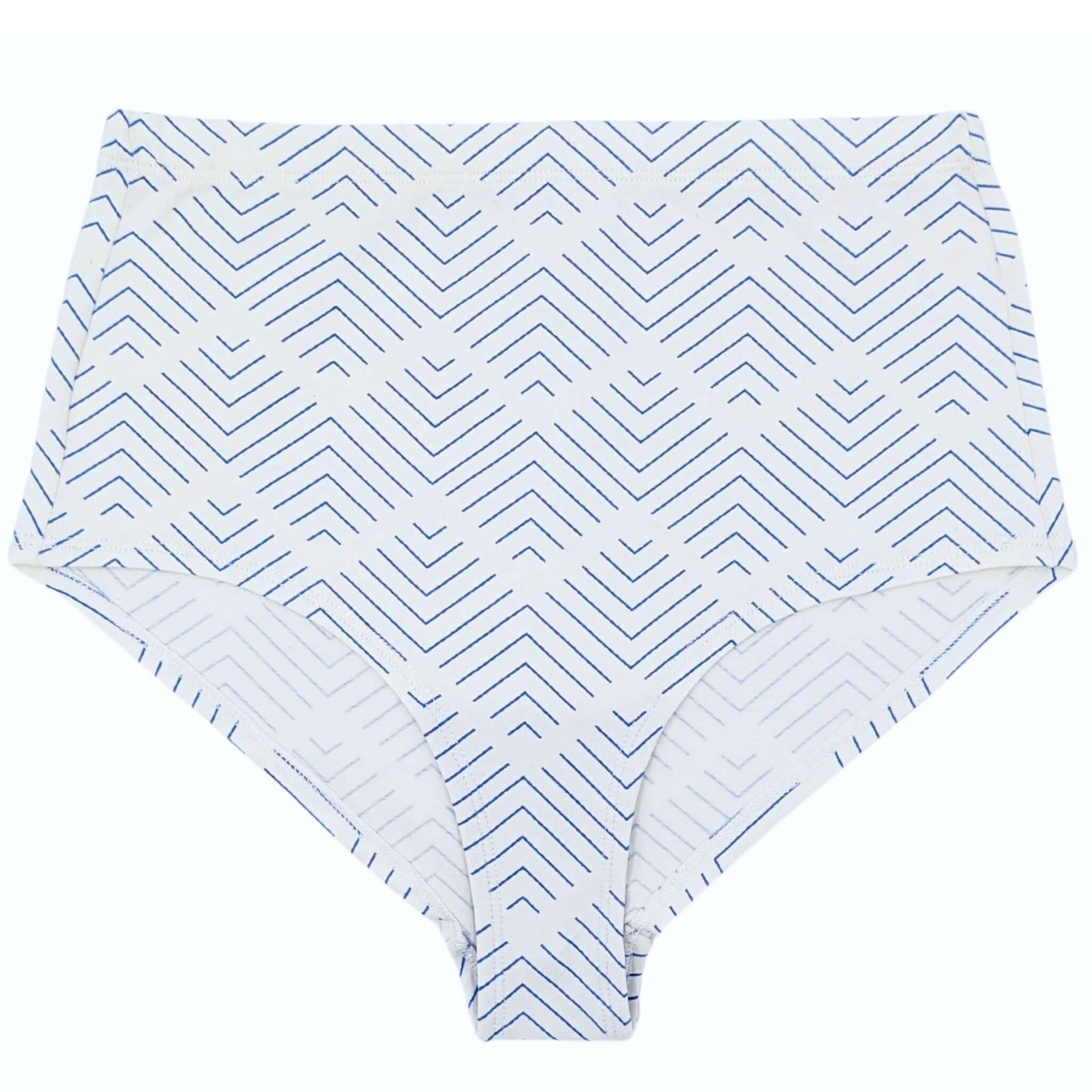 Santorini Organic Cotton High Waist Panty